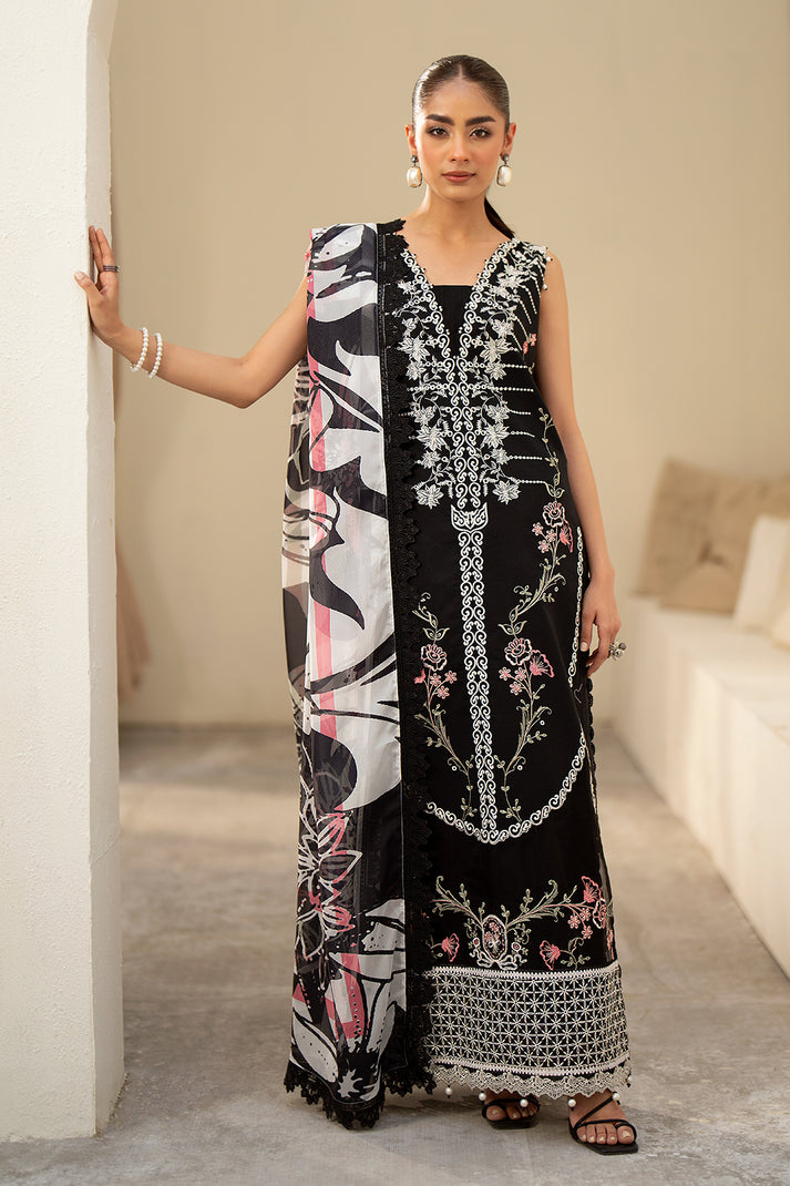 Saad Shaikh | Luxe Eid Lawn 24 | Siyaan - House Of Hania