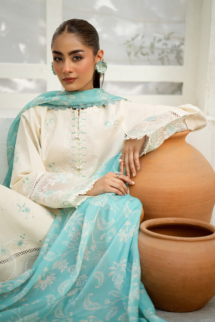 Saad Shaikh | Luxe Eid Lawn 24 | Zuruj - House Of Hania