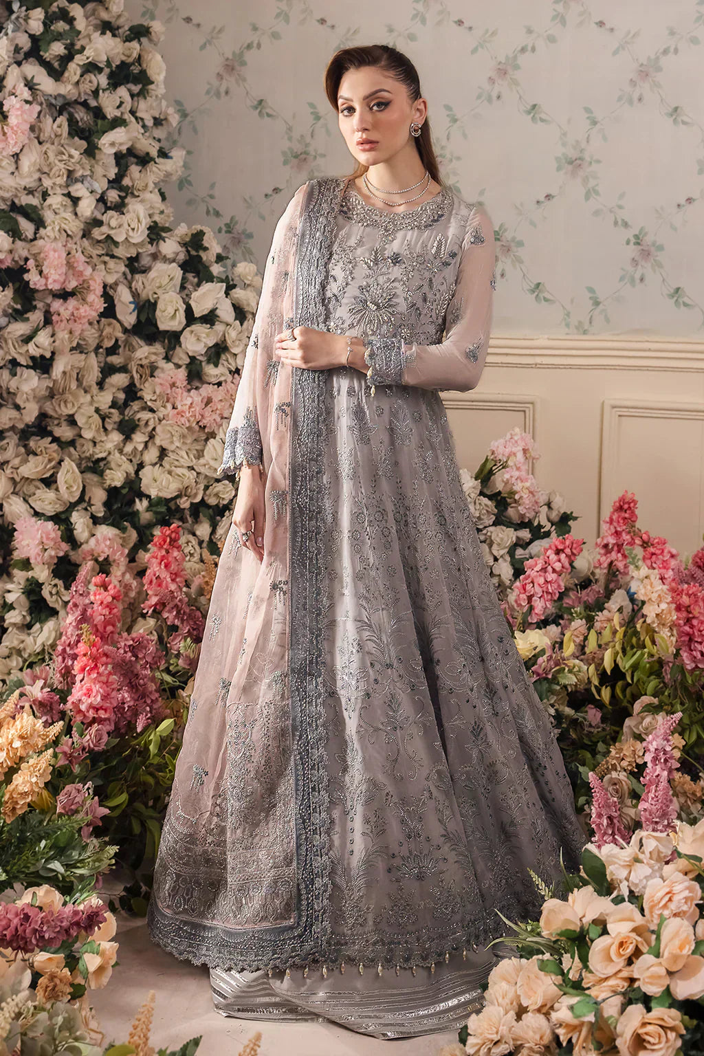 Saad Shaikh | Panache Luxury Chiffon 24 | Insiya - House Of Hania
