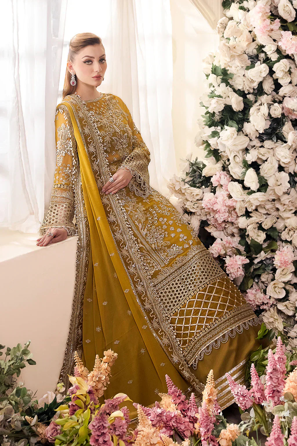 Saad Shaikh | Panache Luxury Chiffon 24 | Ramz - House Of Hania