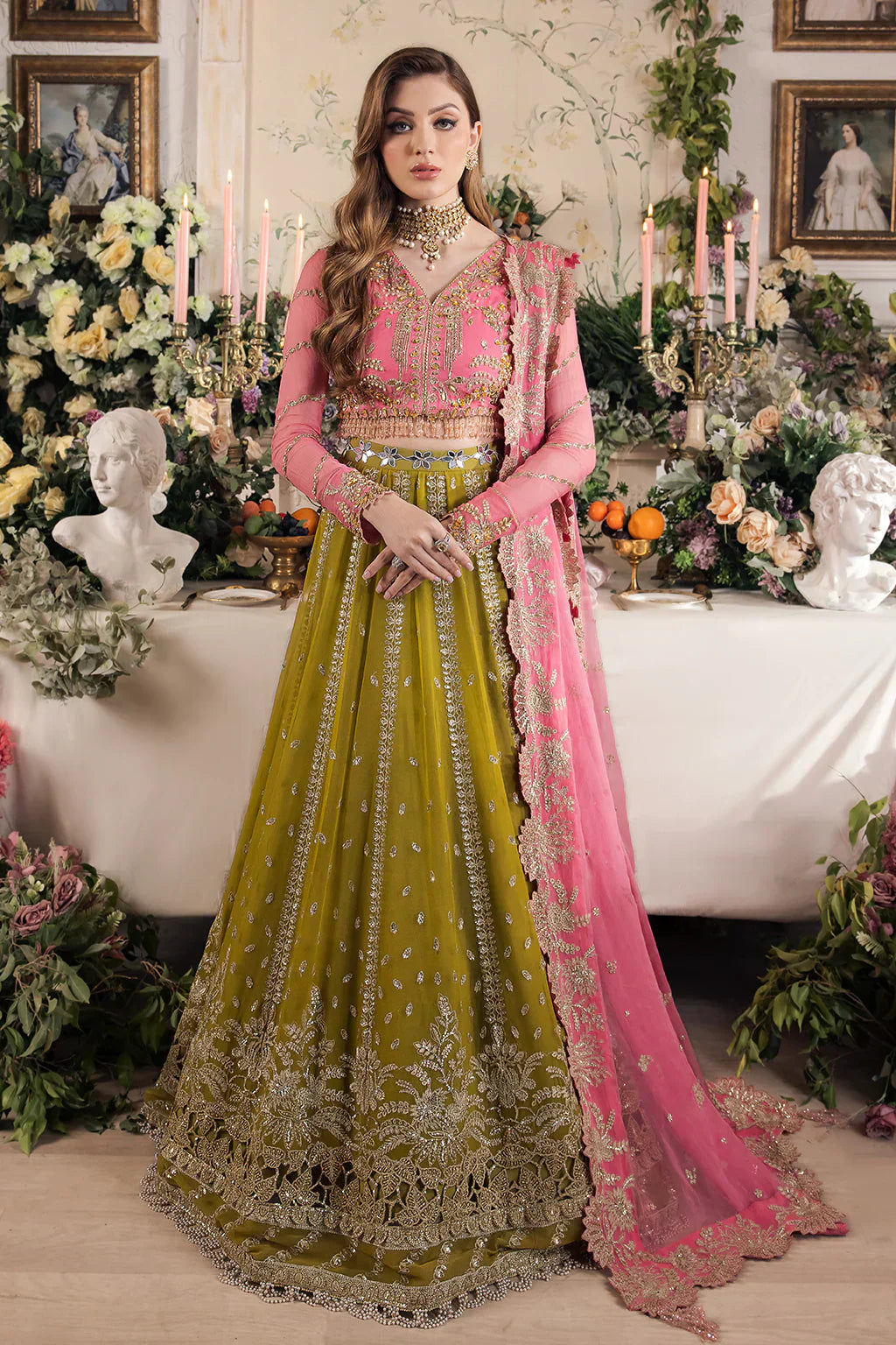 Saad Shaikh | Panache Luxury Chiffon 24 | Taskheer - House Of Hania