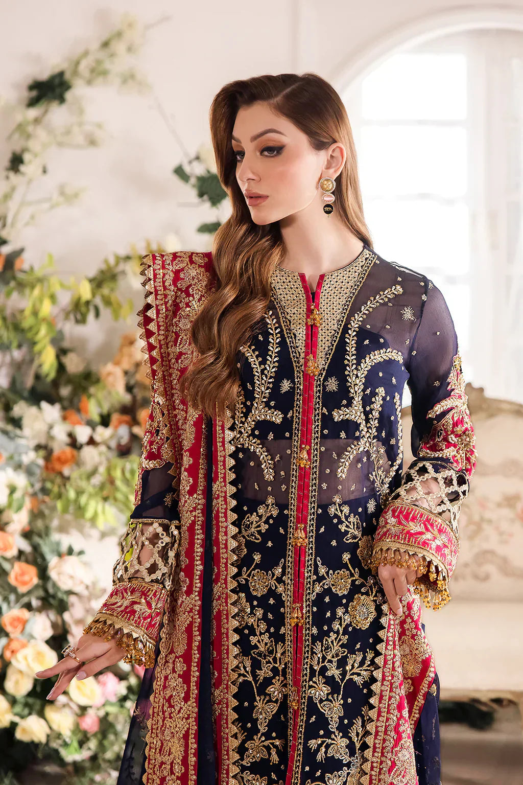 Saad Shaikh | Panache Luxury Chiffon 24 | Zofiya - House Of Hania