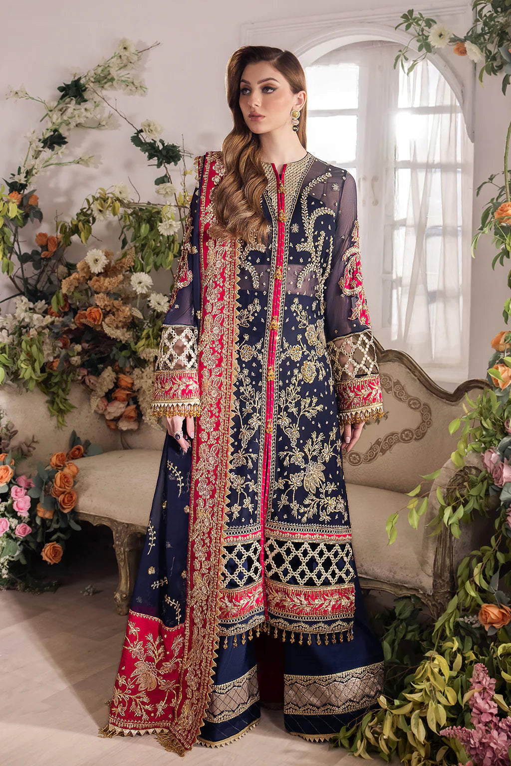Saad Shaikh | Panache Luxury Chiffon 24 | Zofiya - House Of Hania