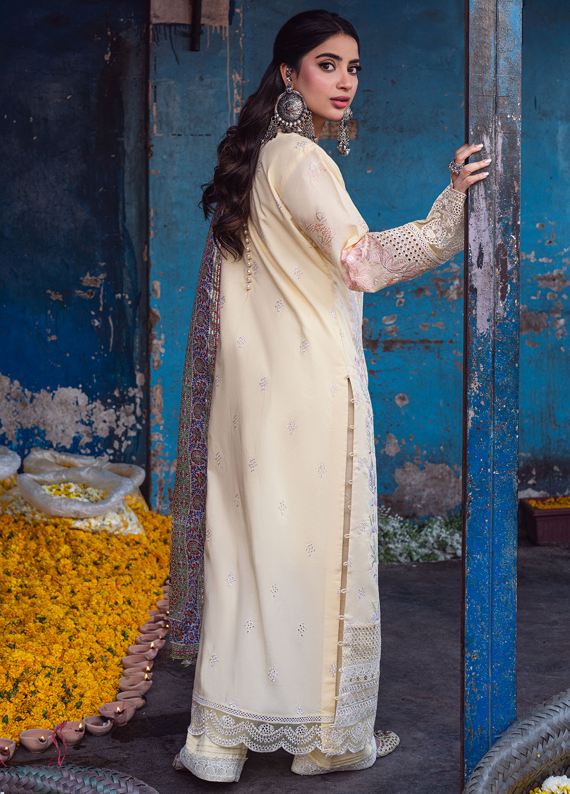Sahane | Sahakari Chikankari Lawn Edit 24 | Zeenat - House Of Hania