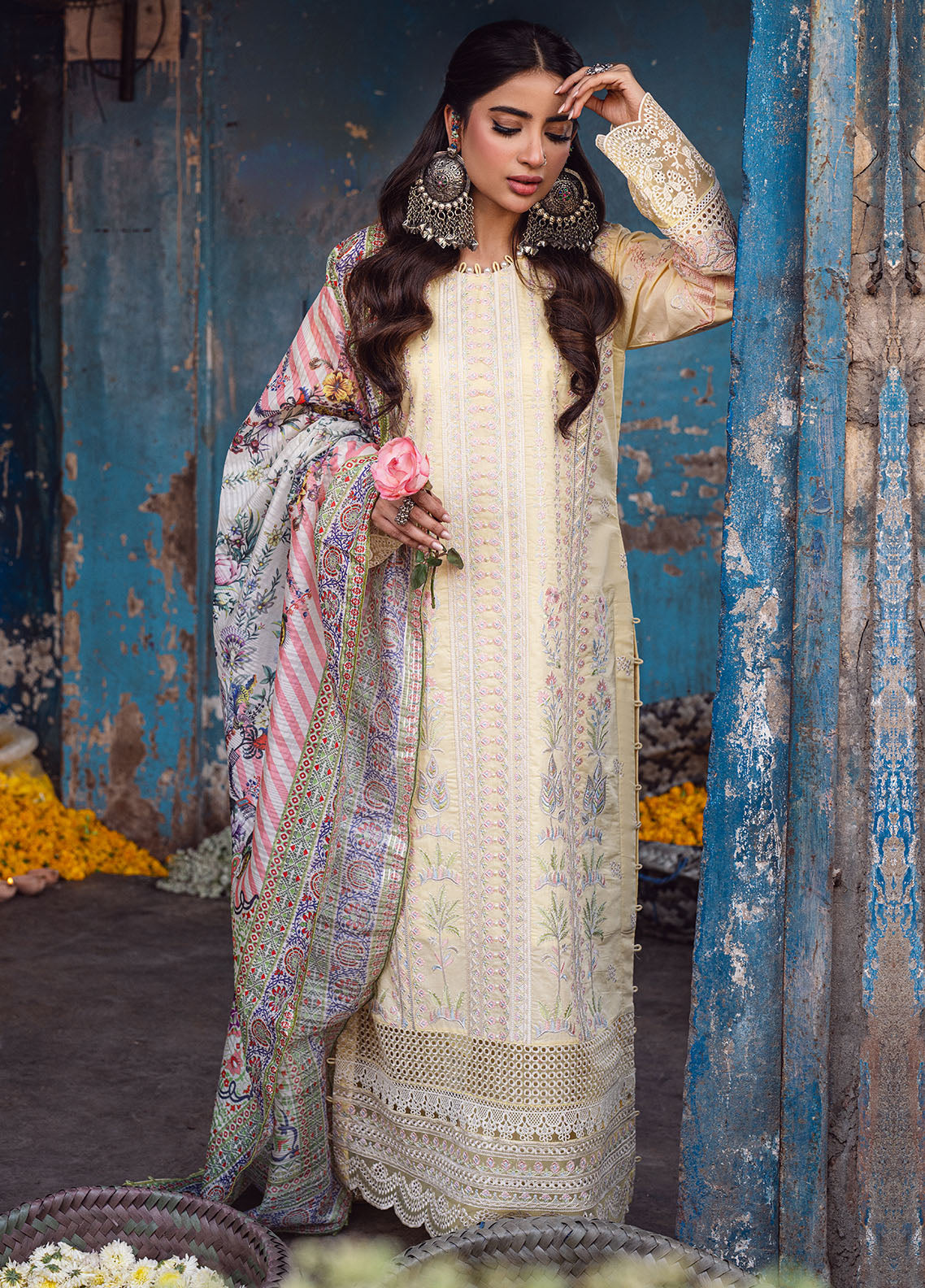 Sahane | Sahakari Chikankari Lawn Edit 24 | Zeenat - House Of Hania