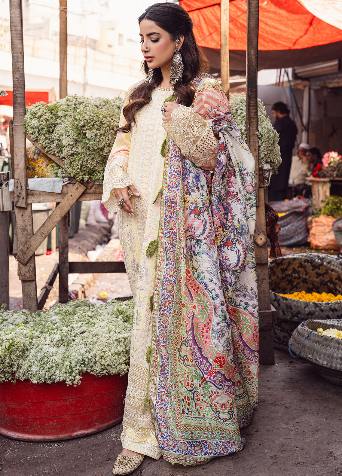 Sahane | Sahakari Chikankari Lawn Edit 24 | Zeenat - House Of Hania