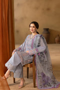 Saira Rizwan | Luxury Lawn 25 | EDRINA-SRL25-03 - House Of Hania