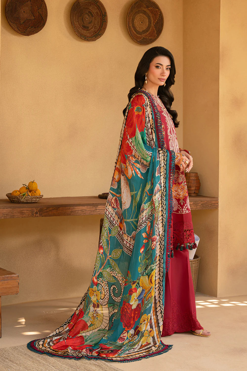 Saira Rizwan | Luxury Lawn 25 | MANON-SRL25-02 - House Of Hania