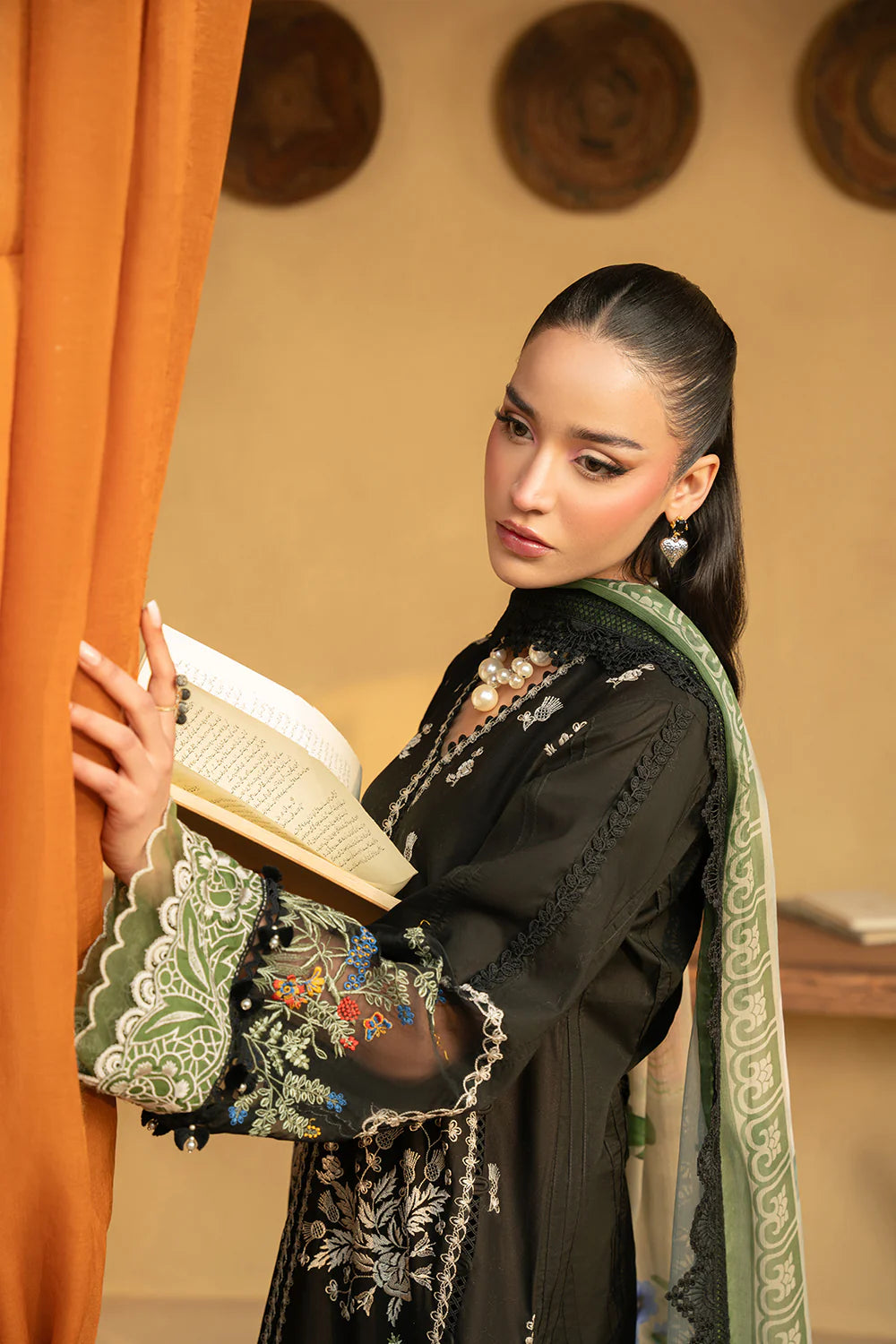 Saira Rizwan | Luxury Lawn 25 | MARY-SRL25-07 - House Of Hania