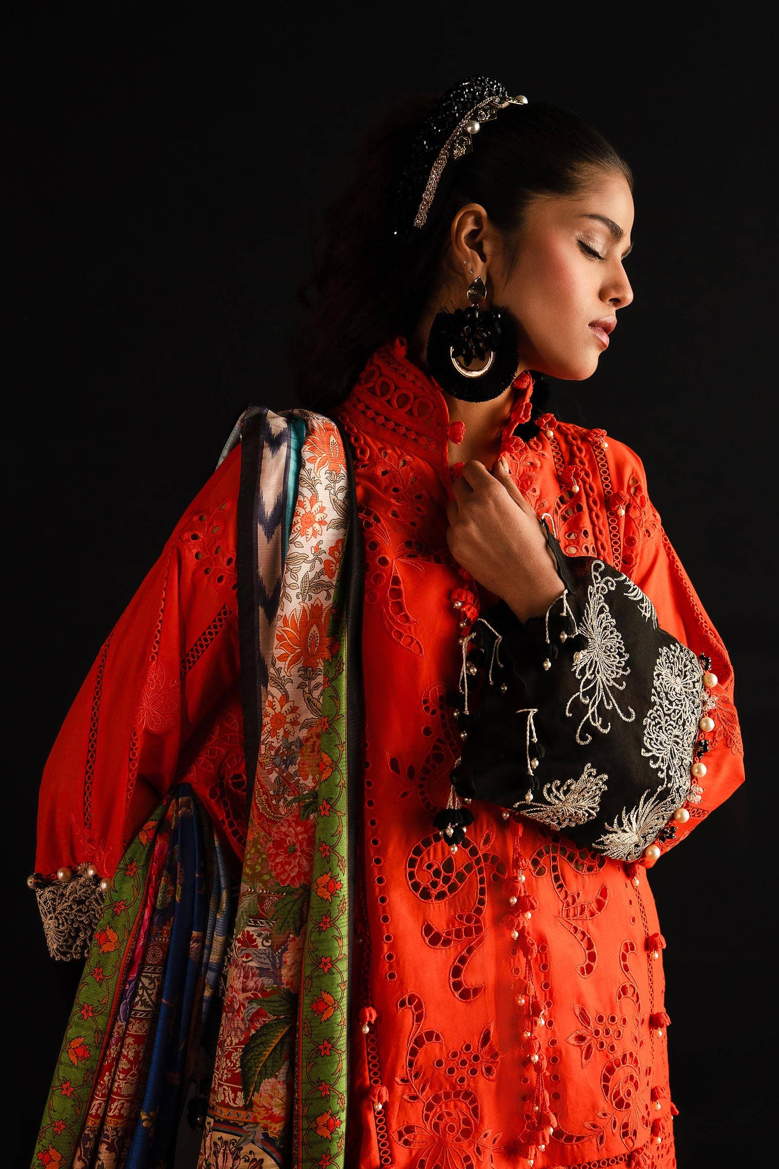 Sana Safinaz | Luxury Collection 24 | L241-001A-3CL - House Of Hania