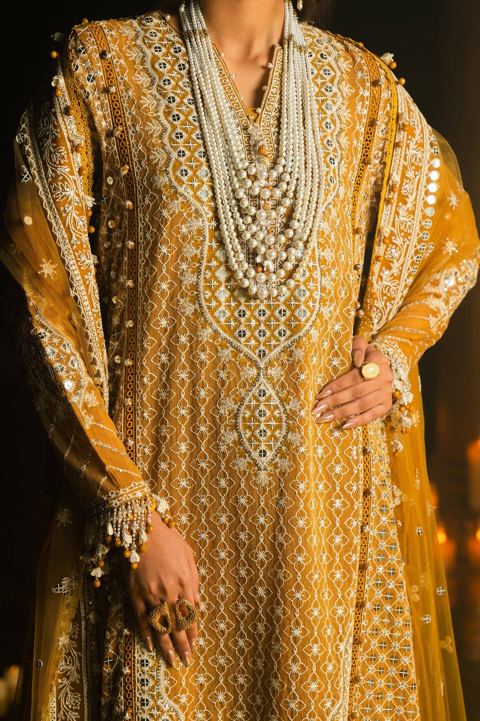 Sana Safinaz | Luxury Collection 24 | L241-002B-3CT - House Of Hania