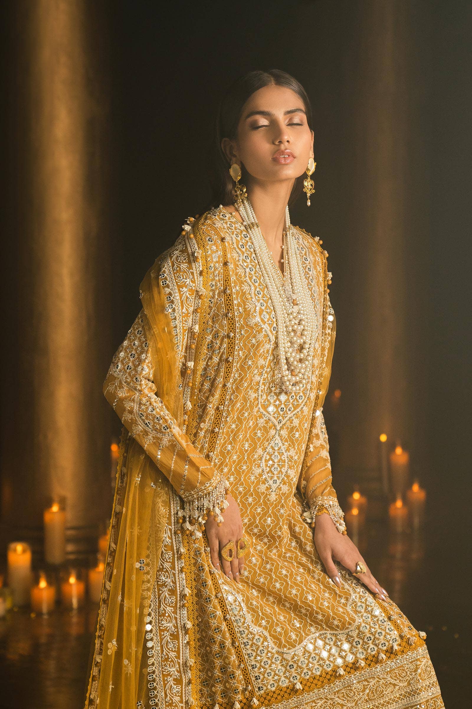 Sana Safinaz | Luxury Collection 24 | L241-002B-3CT - House Of Hania