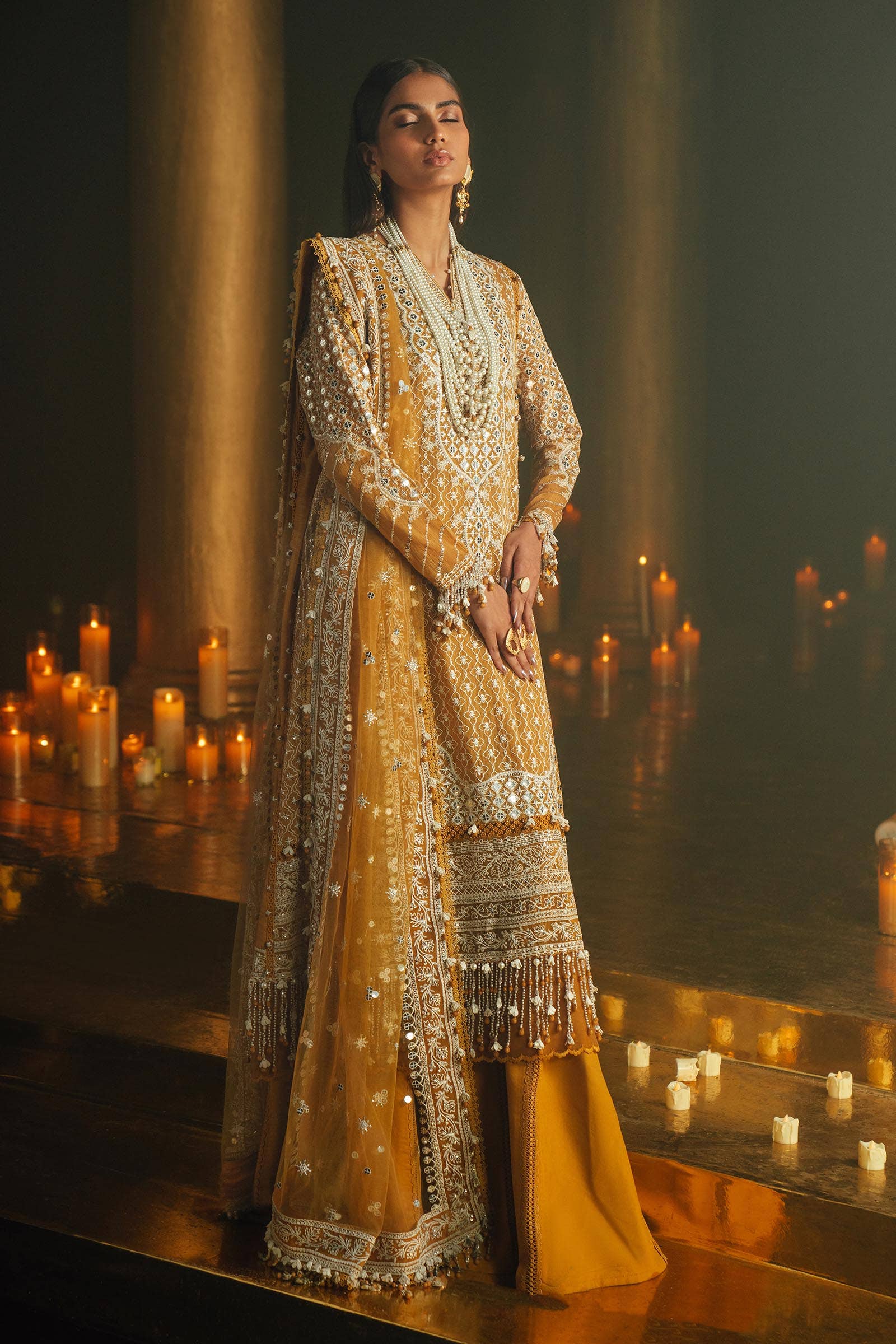 Sana Safinaz | Luxury Collection 24 | L241-002B-3CT - House Of Hania