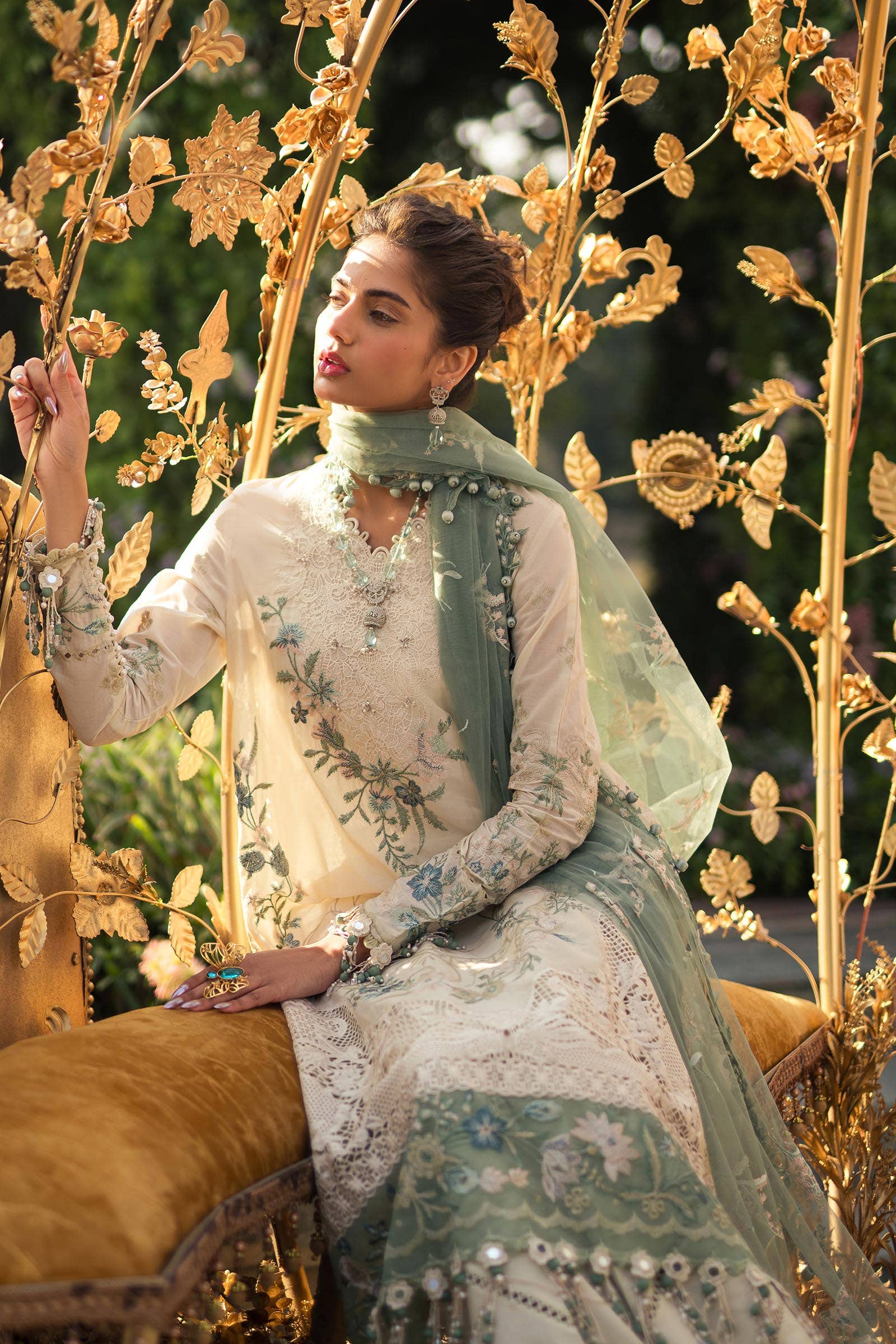 Sana Safinaz | Luxury Collection 24 | L241-003A-3CT - House Of Hania