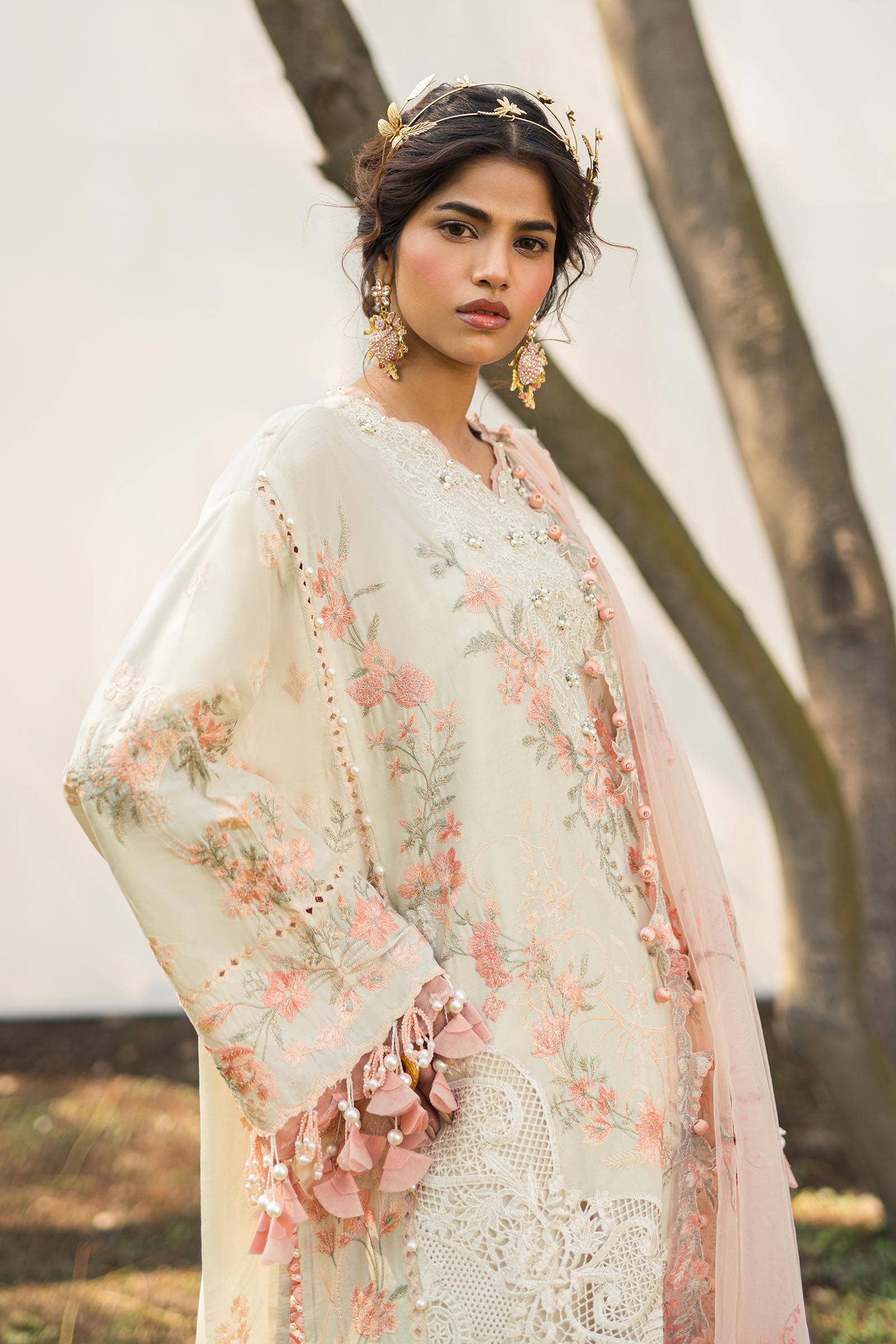 Sana Safinaz | Luxury Collection 24 | L241-003B-3CT - House Of Hania
