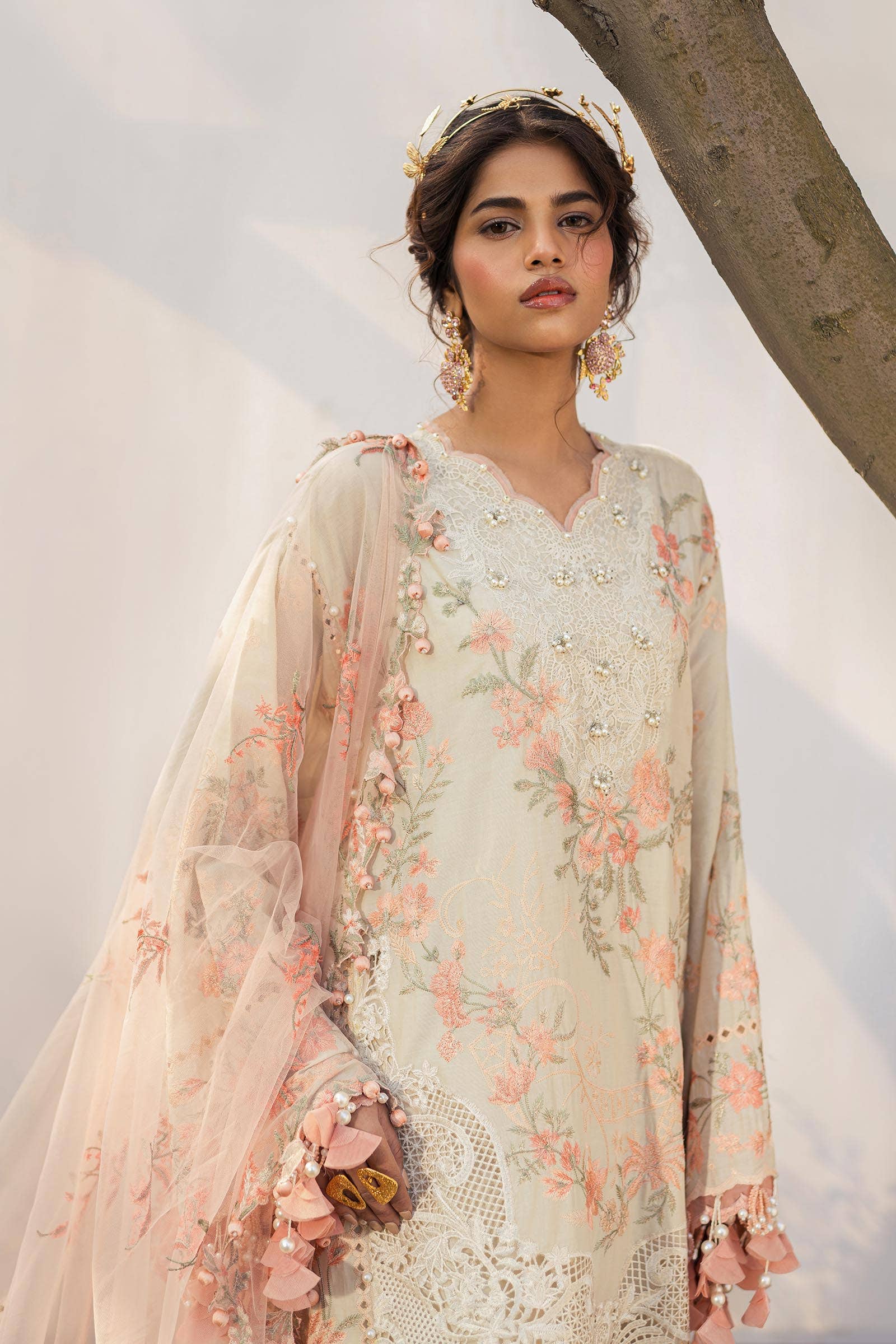 Sana Safinaz | Luxury Collection 24 | L241-003B-3CT - House Of Hania