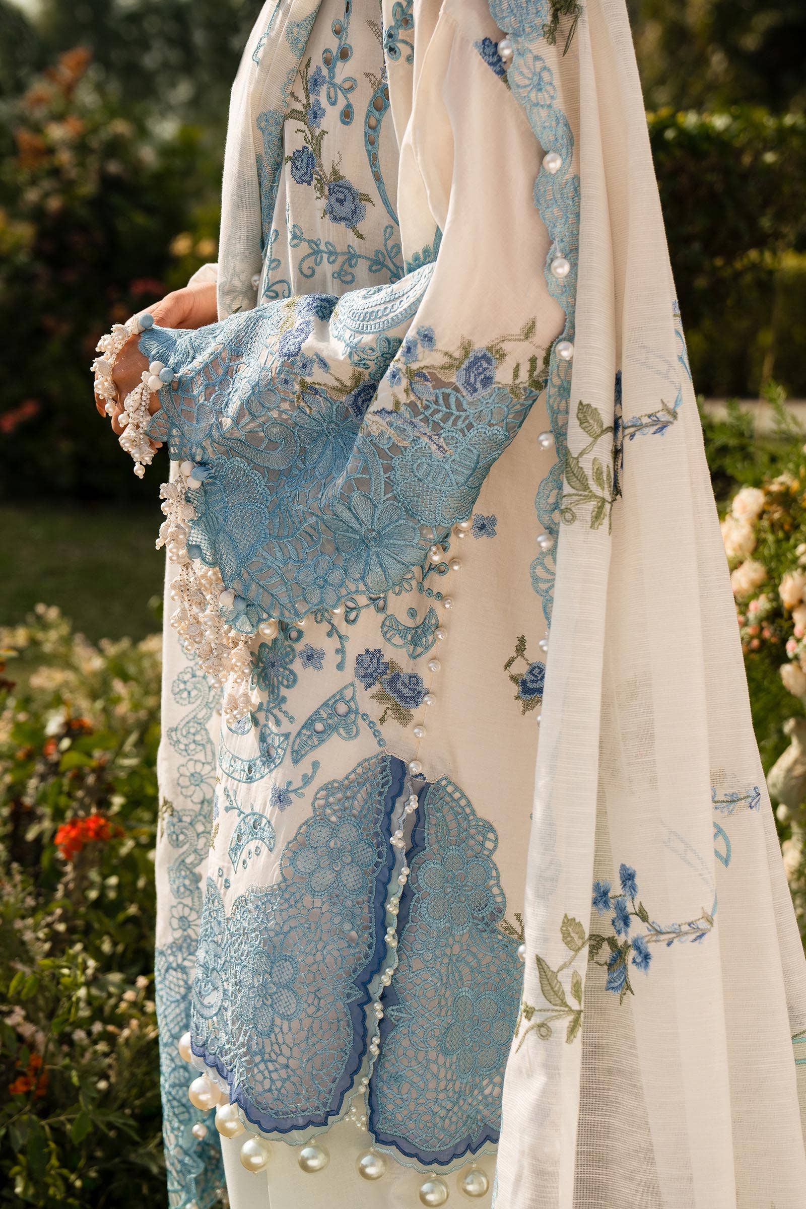 Sana Safinaz | Luxury Collection 24 | L241-004A-3CV - House Of Hania
