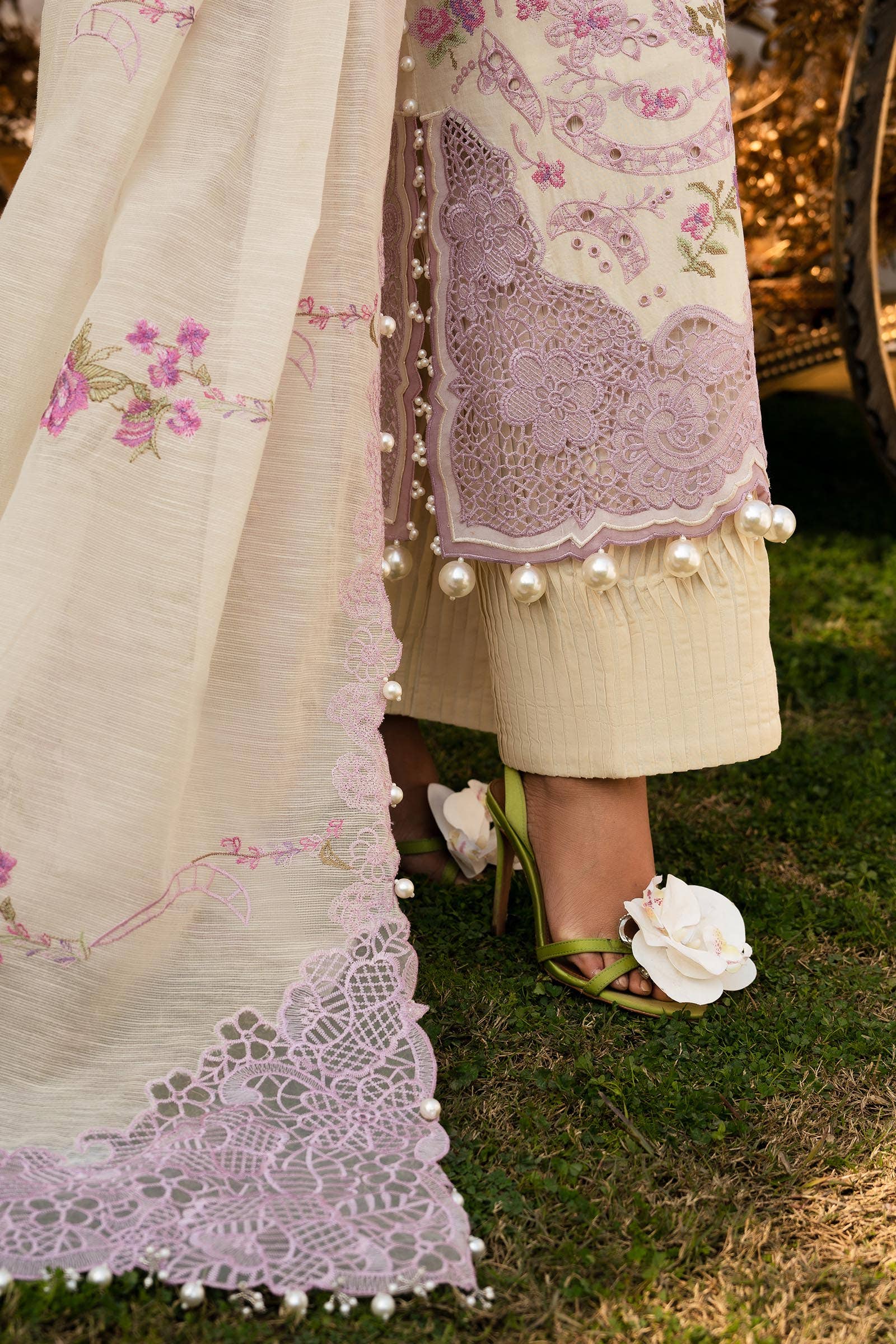 Sana Safinaz | Luxury Collection 24 | L241-004B-3CV - House Of Hania