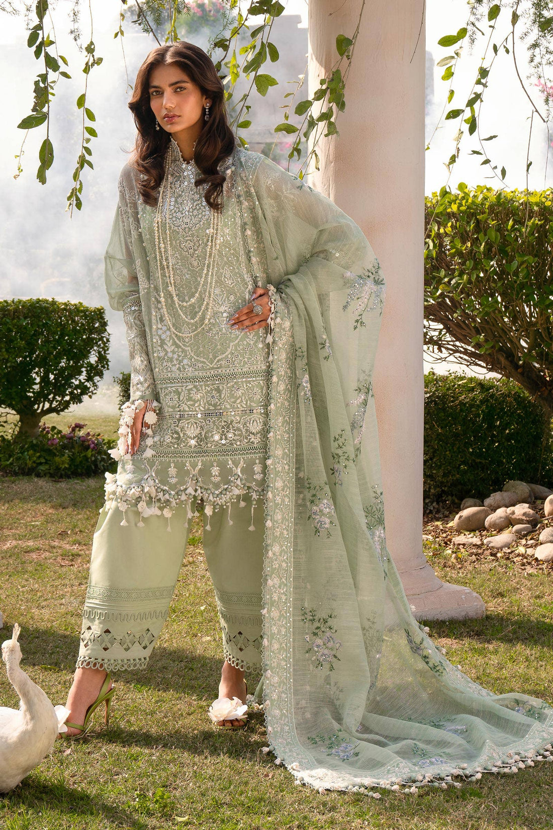 Sana Safinaz | Luxury Collection 24 | L241-006B-3CV - House Of Hania