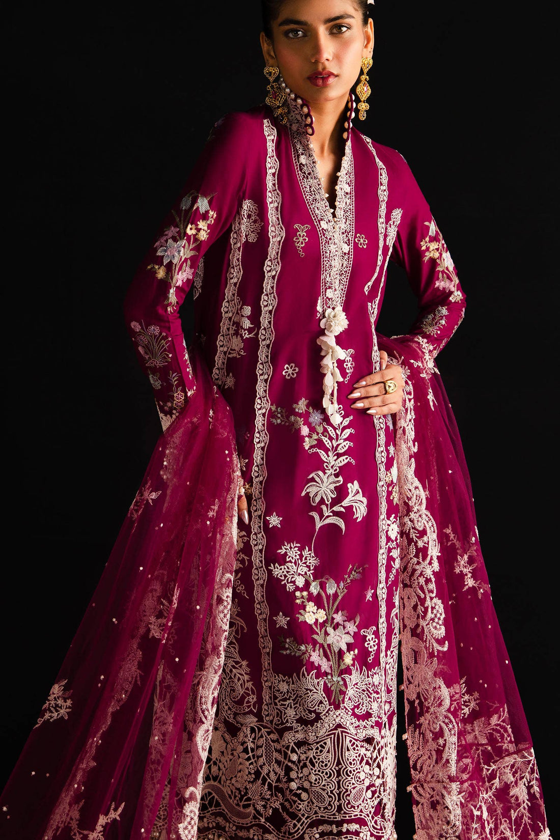 Sana Safinaz | Luxury Collection 24 | L241-007B-3CT - House Of Hania