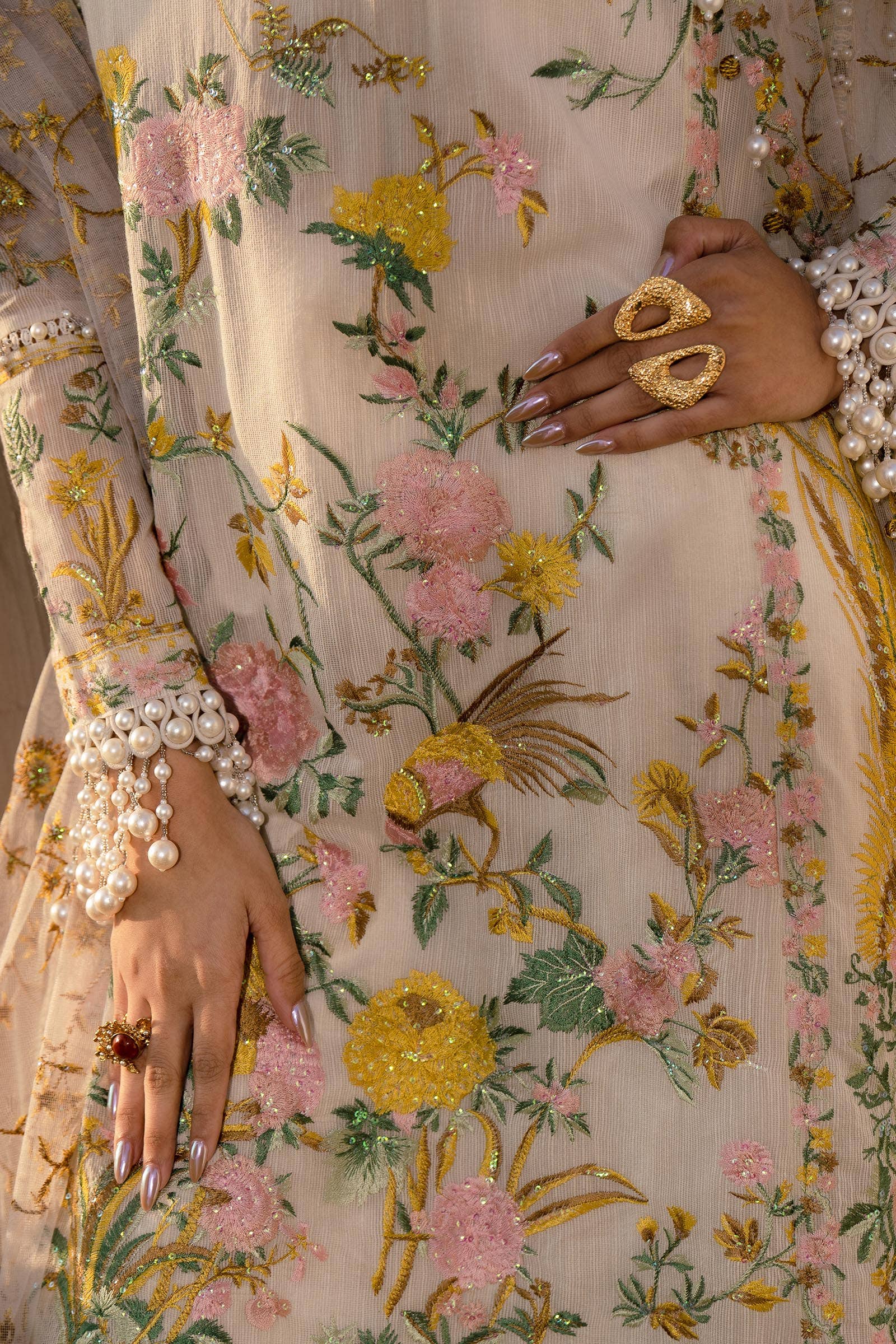 Sana Safinaz | Luxury Collection 24 | L241-009A-3CT - House Of Hania