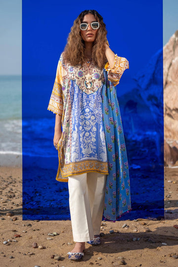 Sana Safinaz | Mahay Spring 24 | H241-003A-2BI - House Of Hania