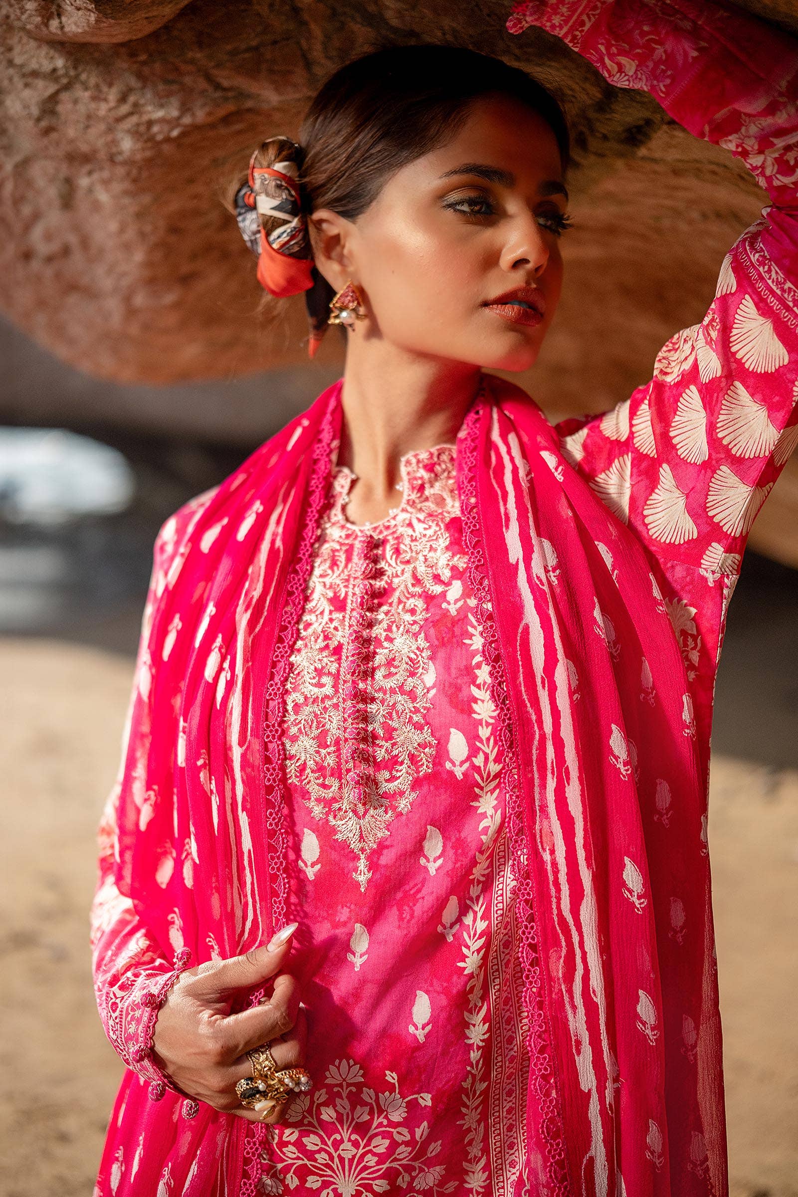Sana Safinaz | Mahay Spring 24 | H241-005A-3CI - House Of Hania