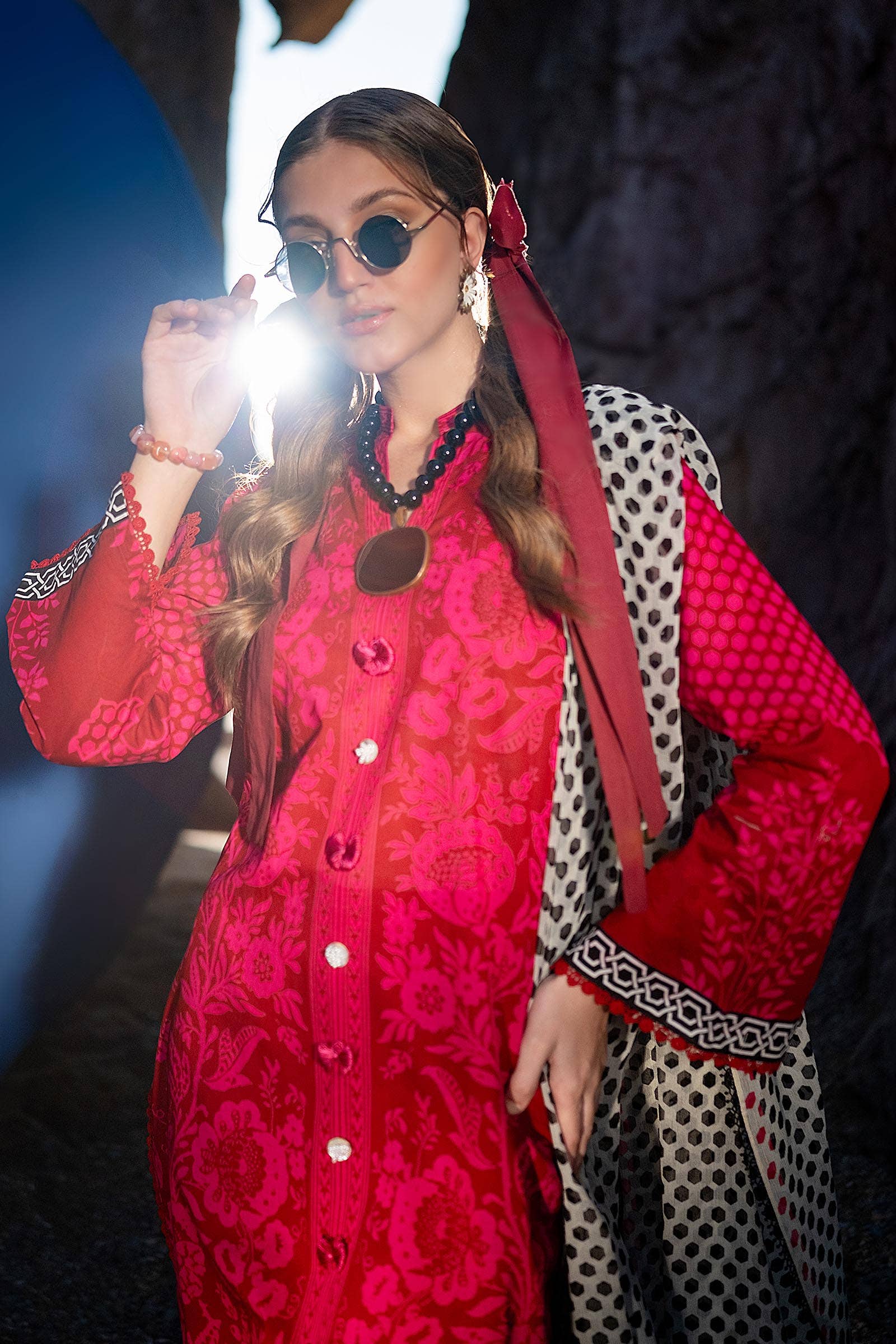 Sana Safinaz | Mahay Spring 24 | H241-010A-3CI - House Of Hania