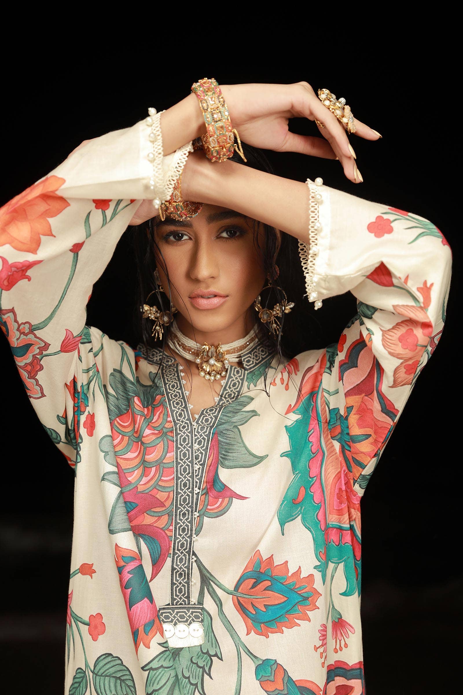 Sana Safinaz | Mahay Spring 24 | H241-011B-2C - House Of Hania