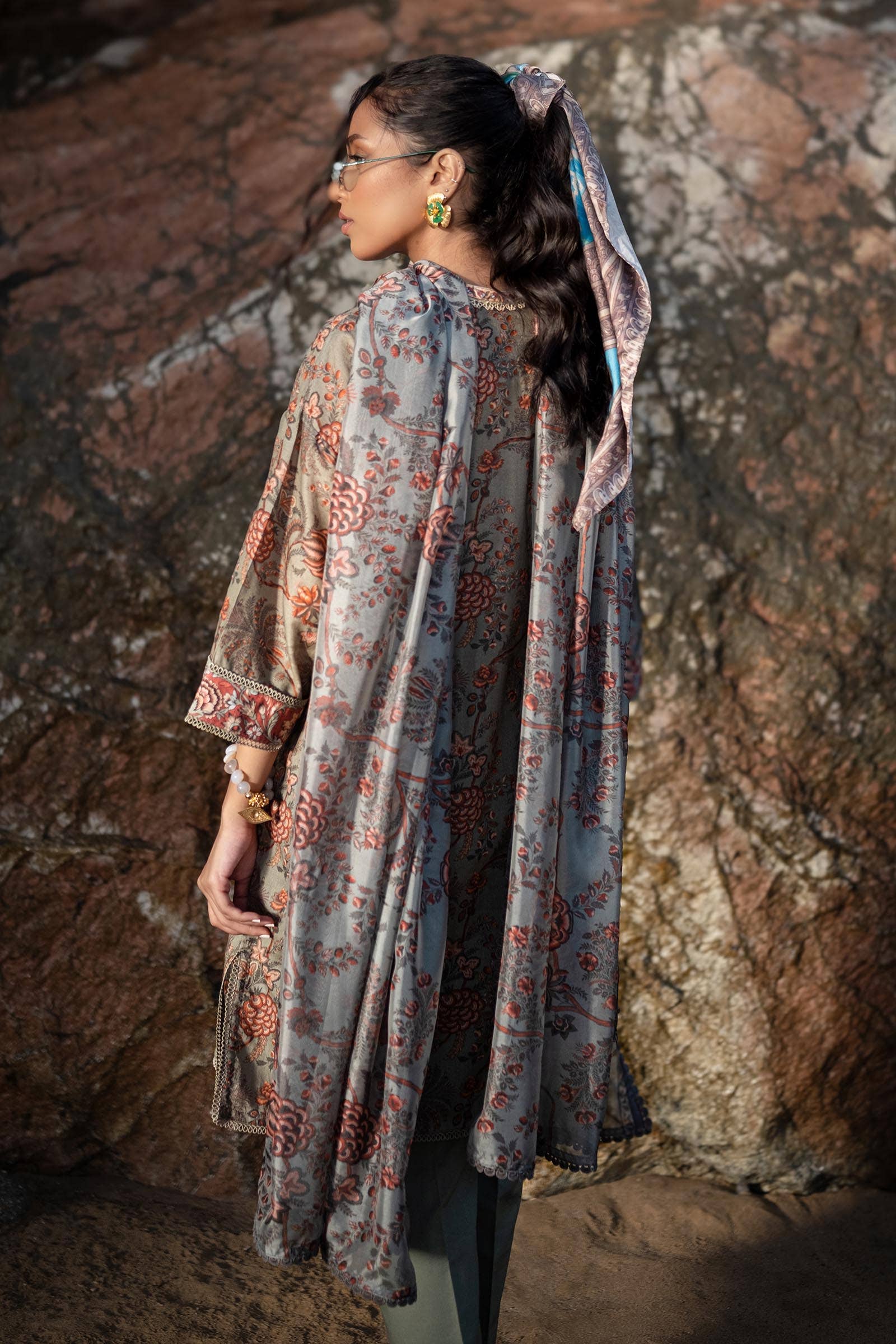Sana Safinaz | Mahay Spring 24 | H241-016A-3CK - House Of Hania