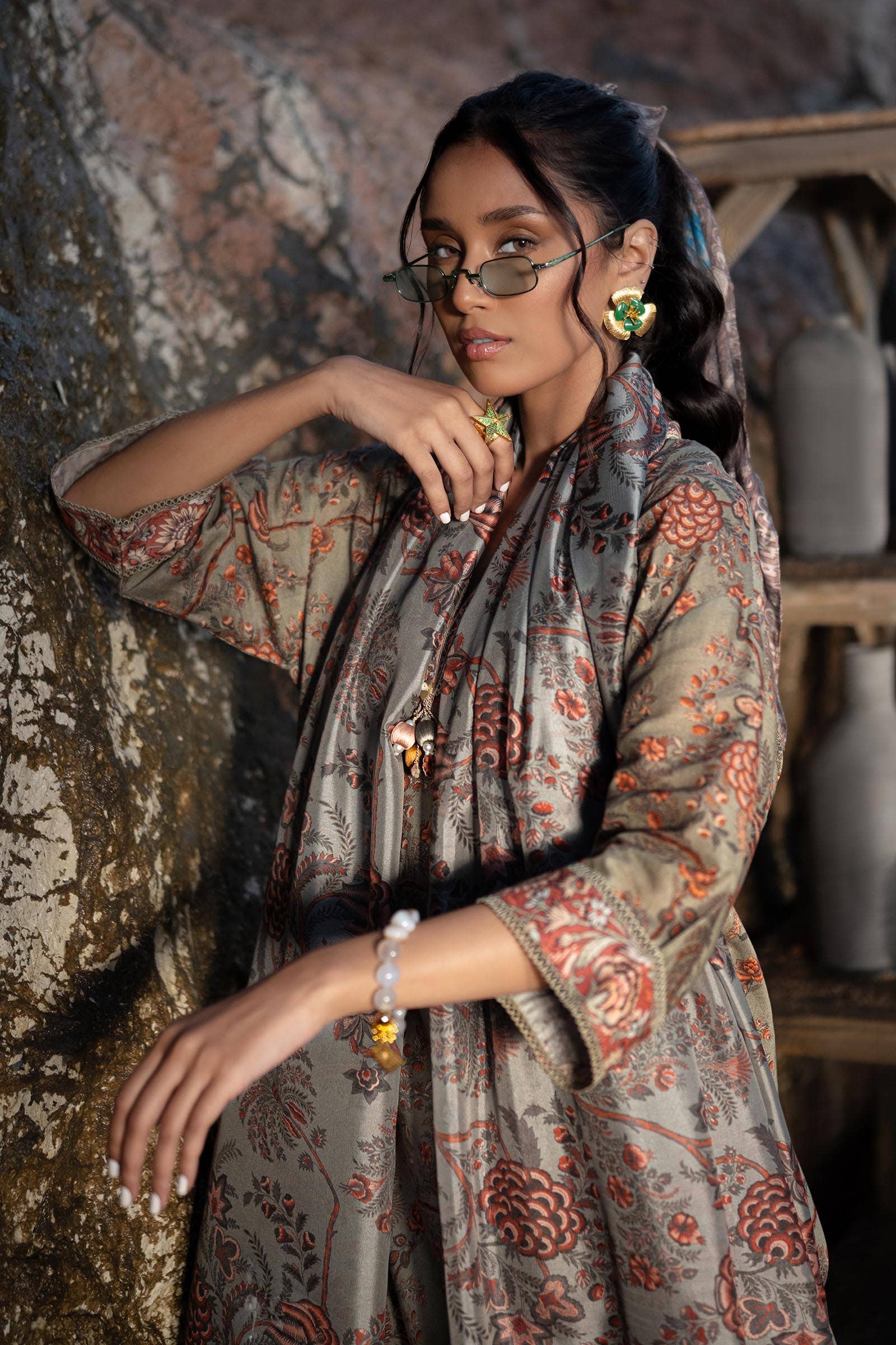 Sana Safinaz | Mahay Spring 24 | H241-016A-3CK - House Of Hania