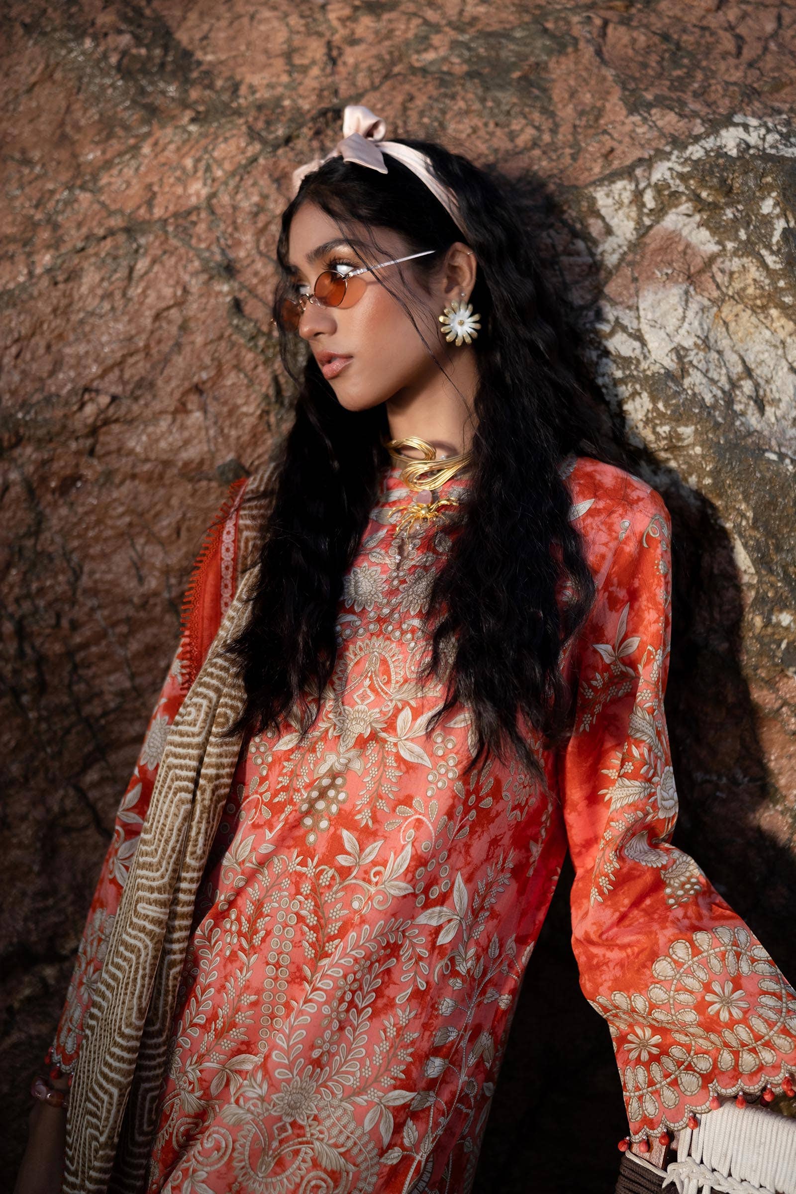 Sana Safinaz | Mahay Spring 24 | H241-018A-2BG - House Of Hania