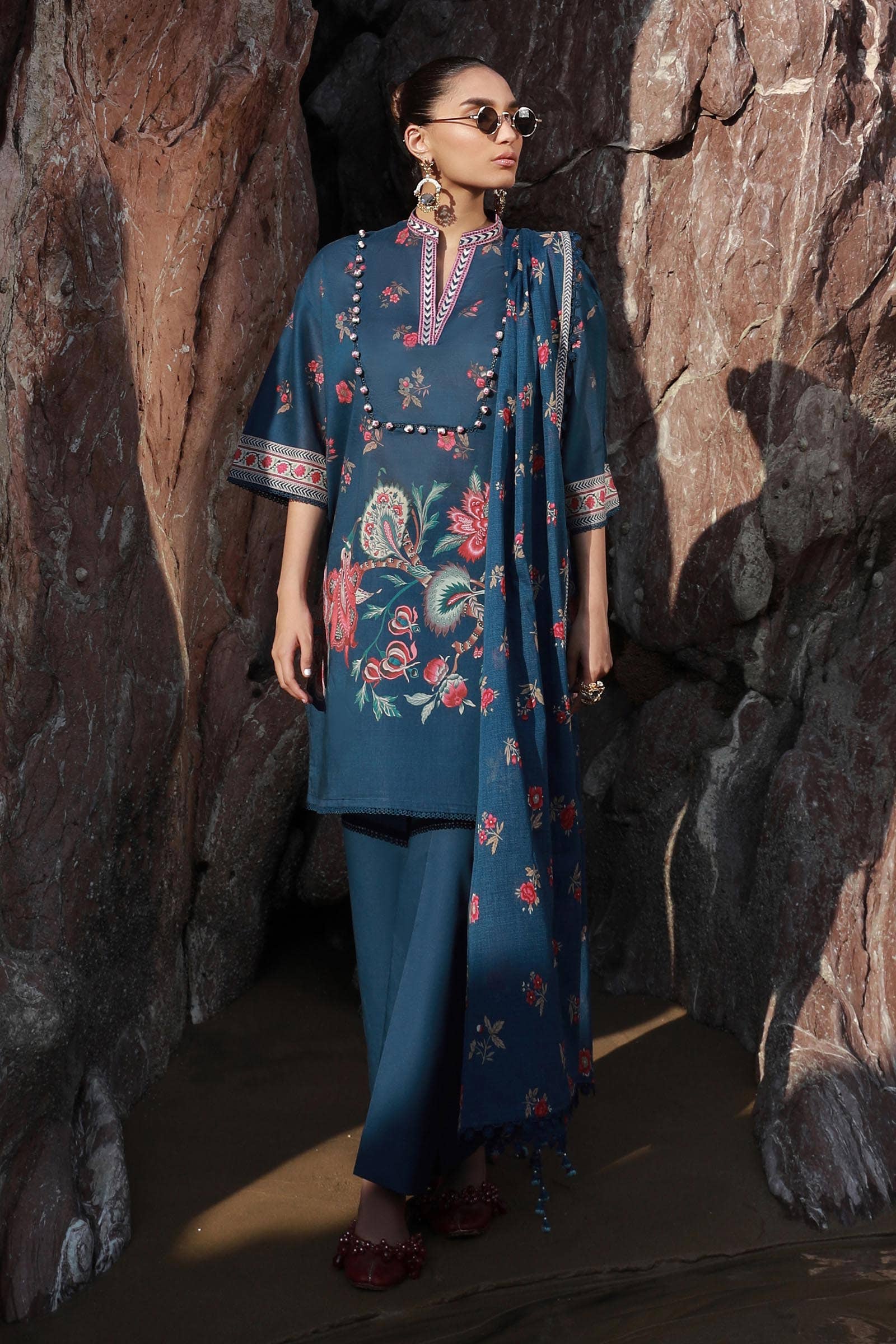 Sana Safinaz | Mahay Spring 24 | H241-020B-3CG - House Of Hania