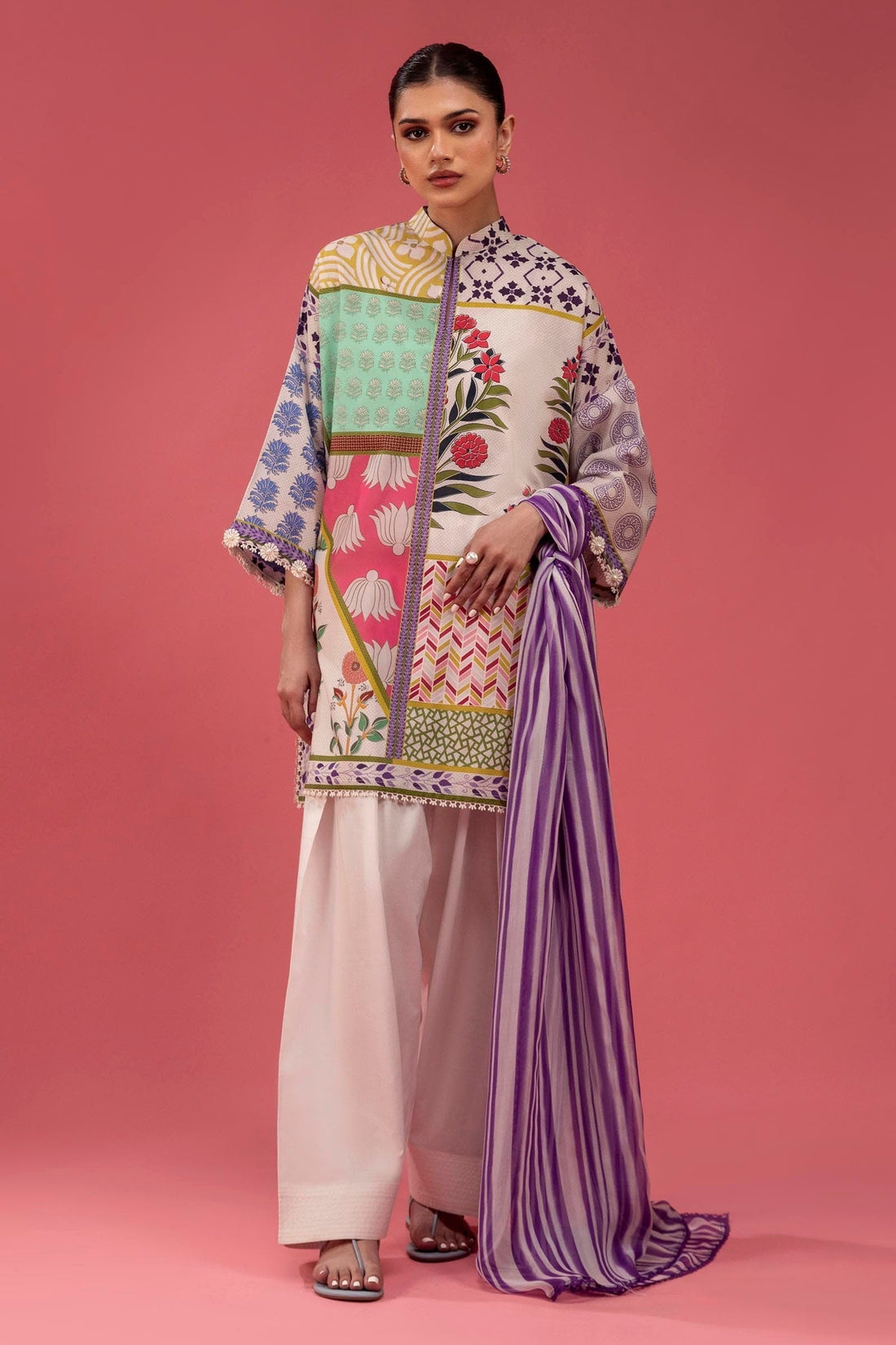 Sana Safinaz | Mahay Spring 25 | A-05 - House Of Hania