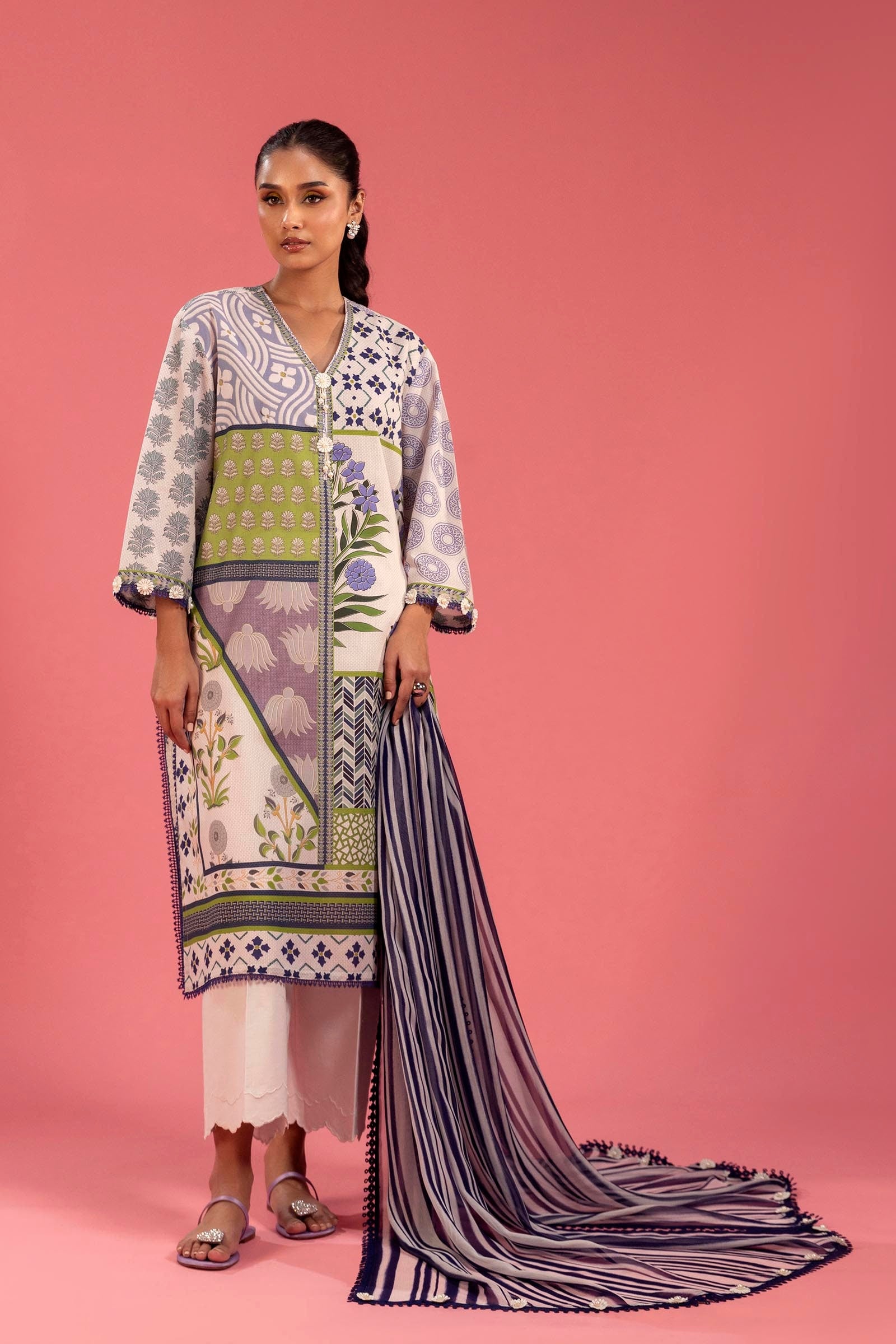 Sana Safinaz | Mahay Spring 25 | A-06 - House Of Hania