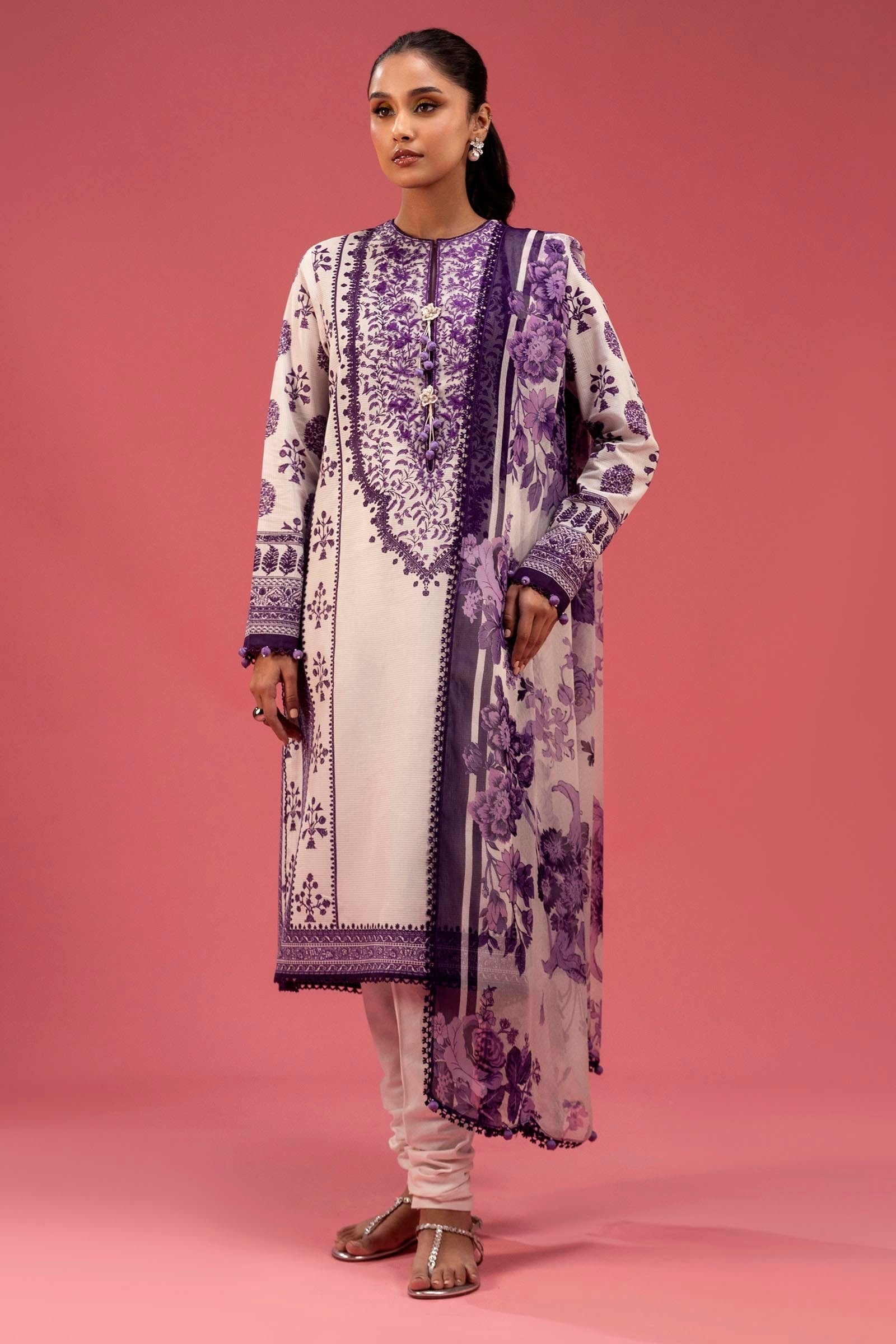 Sana Safinaz | Mahay Spring 25 | A-07 - House Of Hania