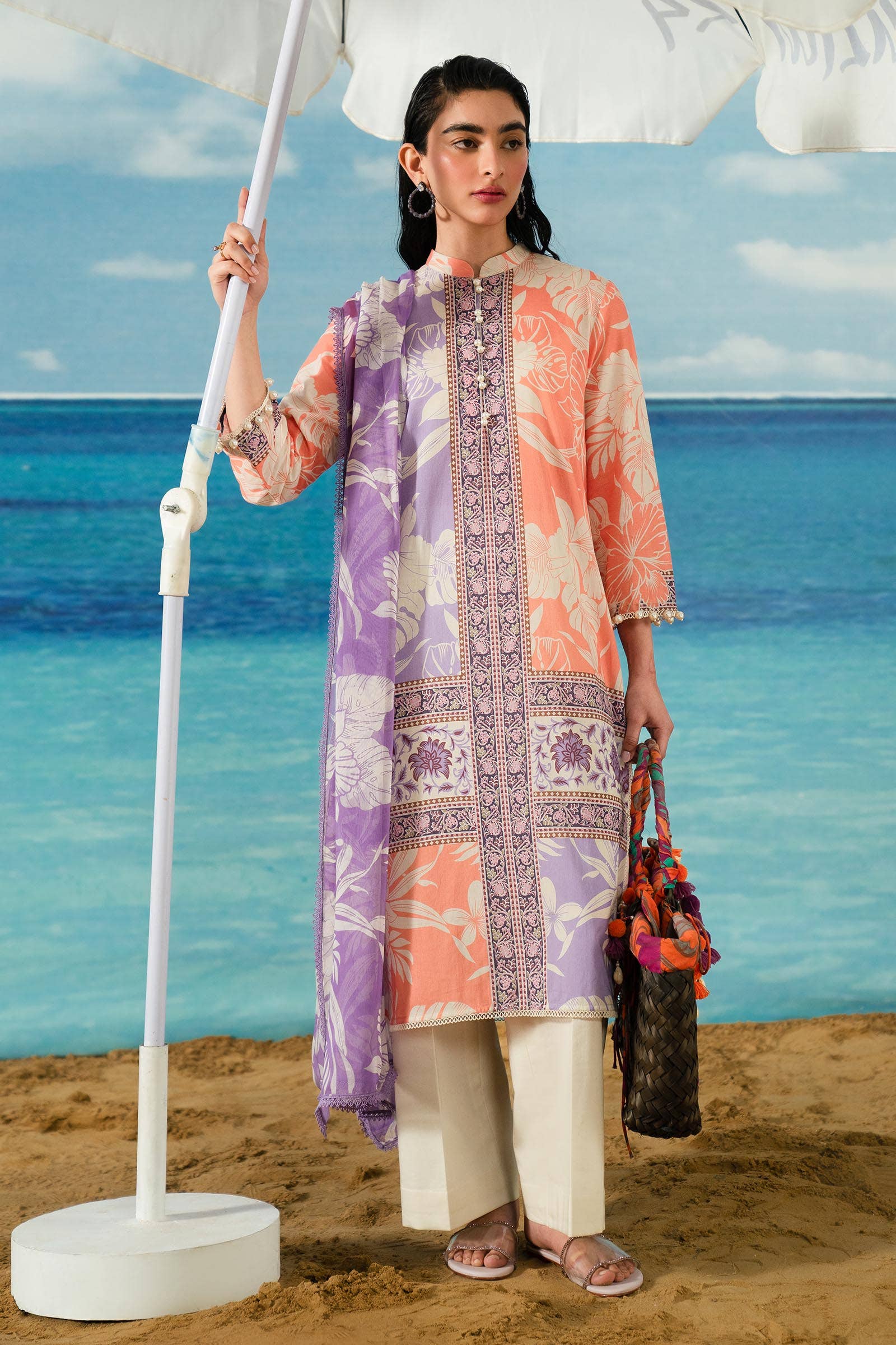 Sana Safinaz | Mahay Summer Lawn 24 | S-01 - House Of Hania