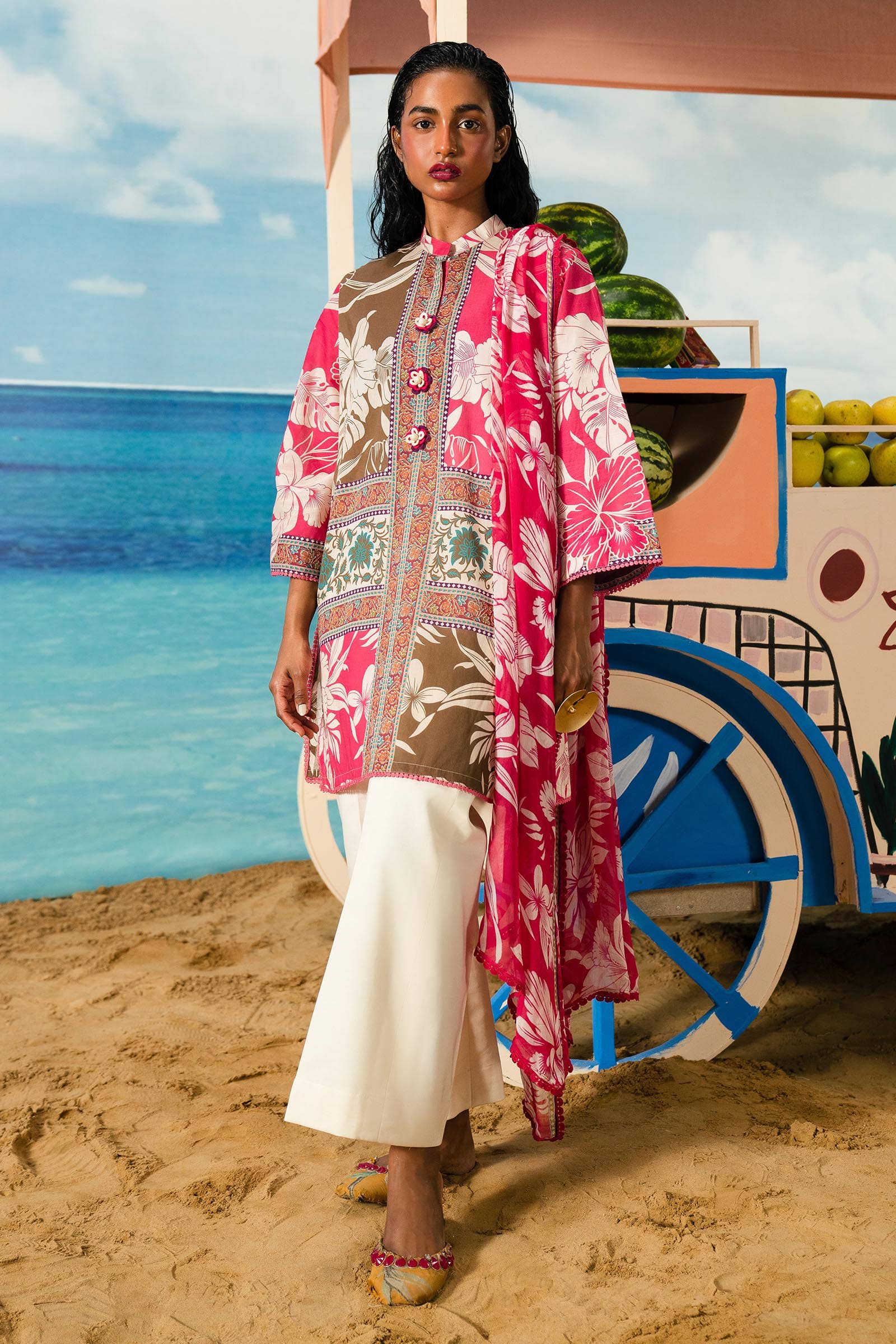 Sana Safinaz | Mahay Summer Lawn 24 | S-01 - House Of Hania