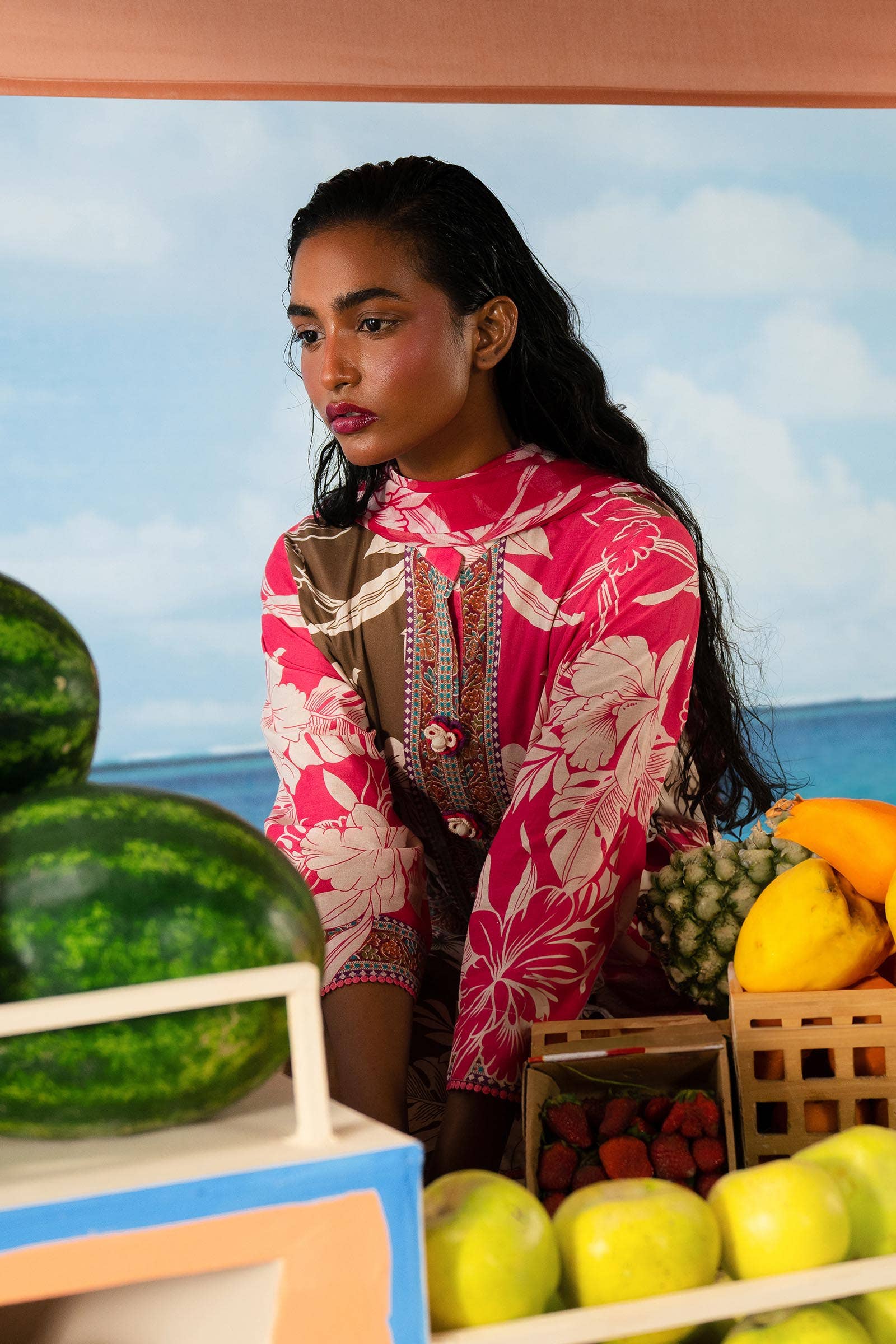 Sana Safinaz | Mahay Summer Lawn 24 | S-01 - House Of Hania