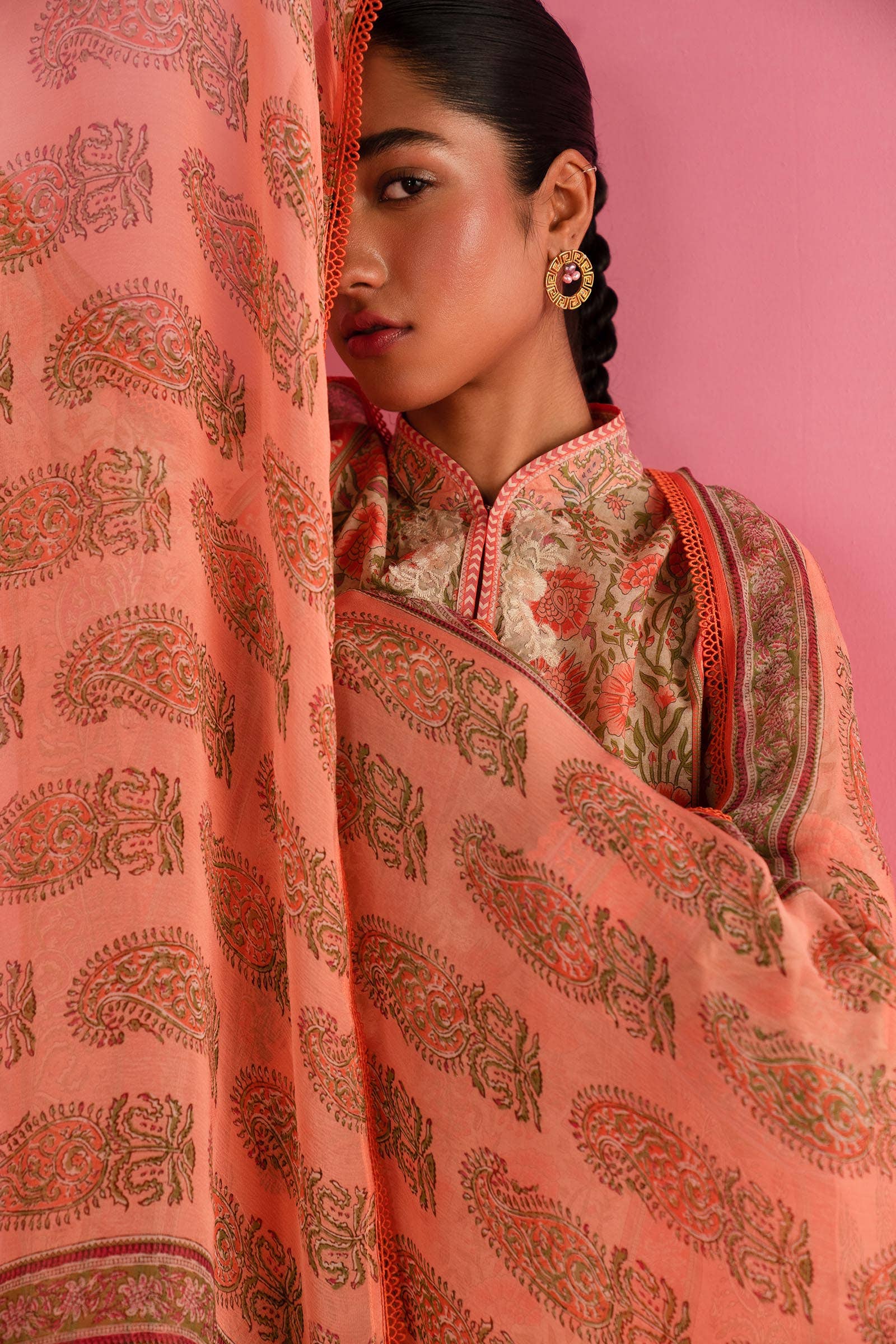 Sana Safinaz | Mahay Summer Lawn 24 | S-04 - House Of Hania