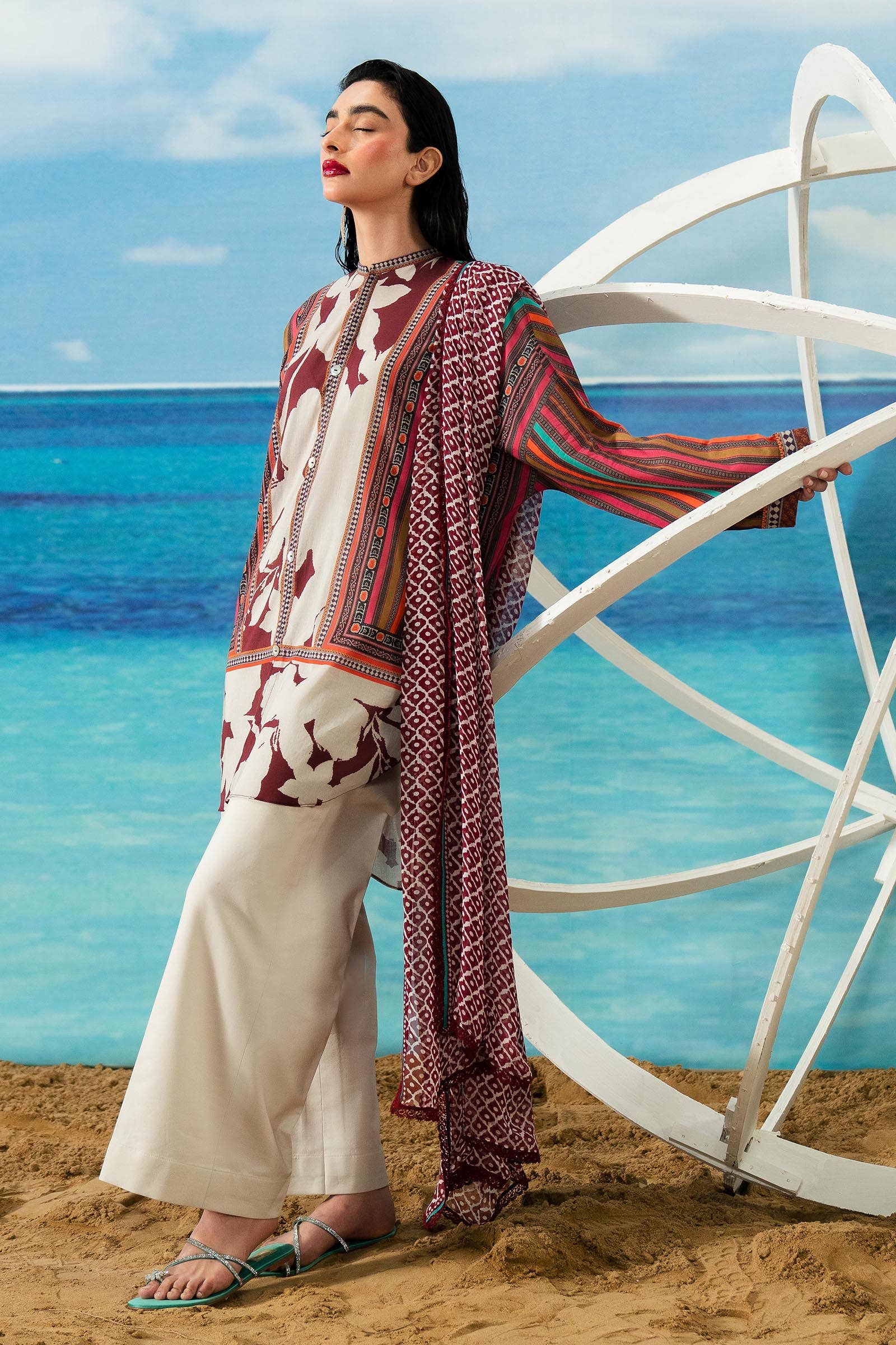 Sana Safinaz | Mahay Summer Lawn 24 | S-06 - House Of Hania