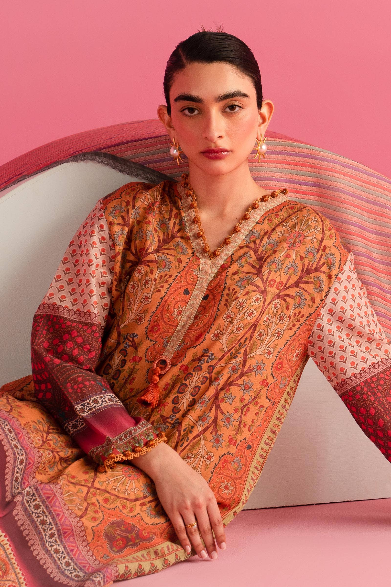 Sana Safinaz | Mahay Summer Lawn 24 | S-08 - House Of Hania