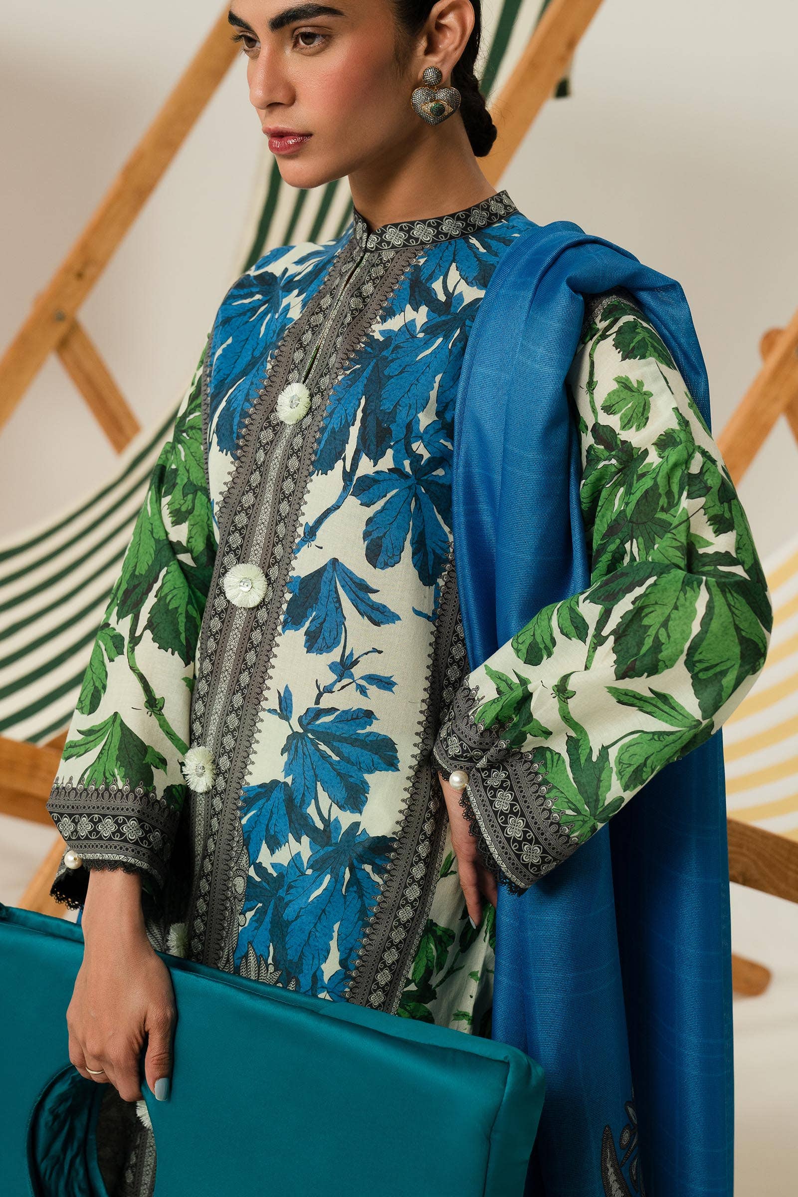Sana Safinaz | Mahay Summer Lawn 24 | S-09 - House Of Hania