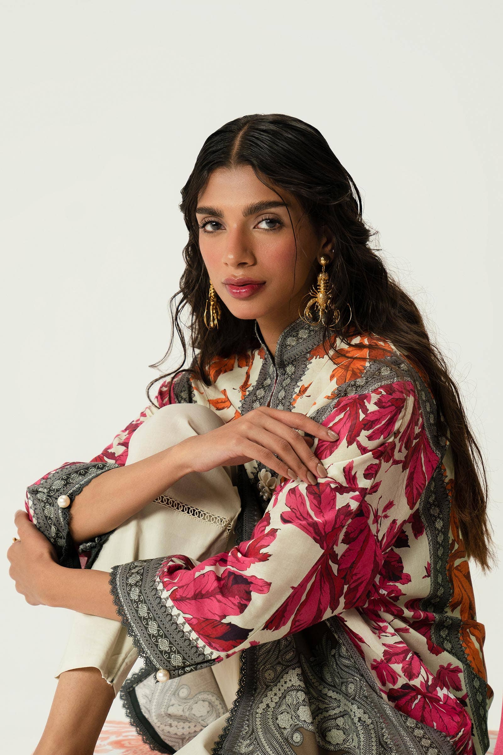 Sana Safinaz | Mahay Summer Lawn 24 | S-10 - House Of Hania