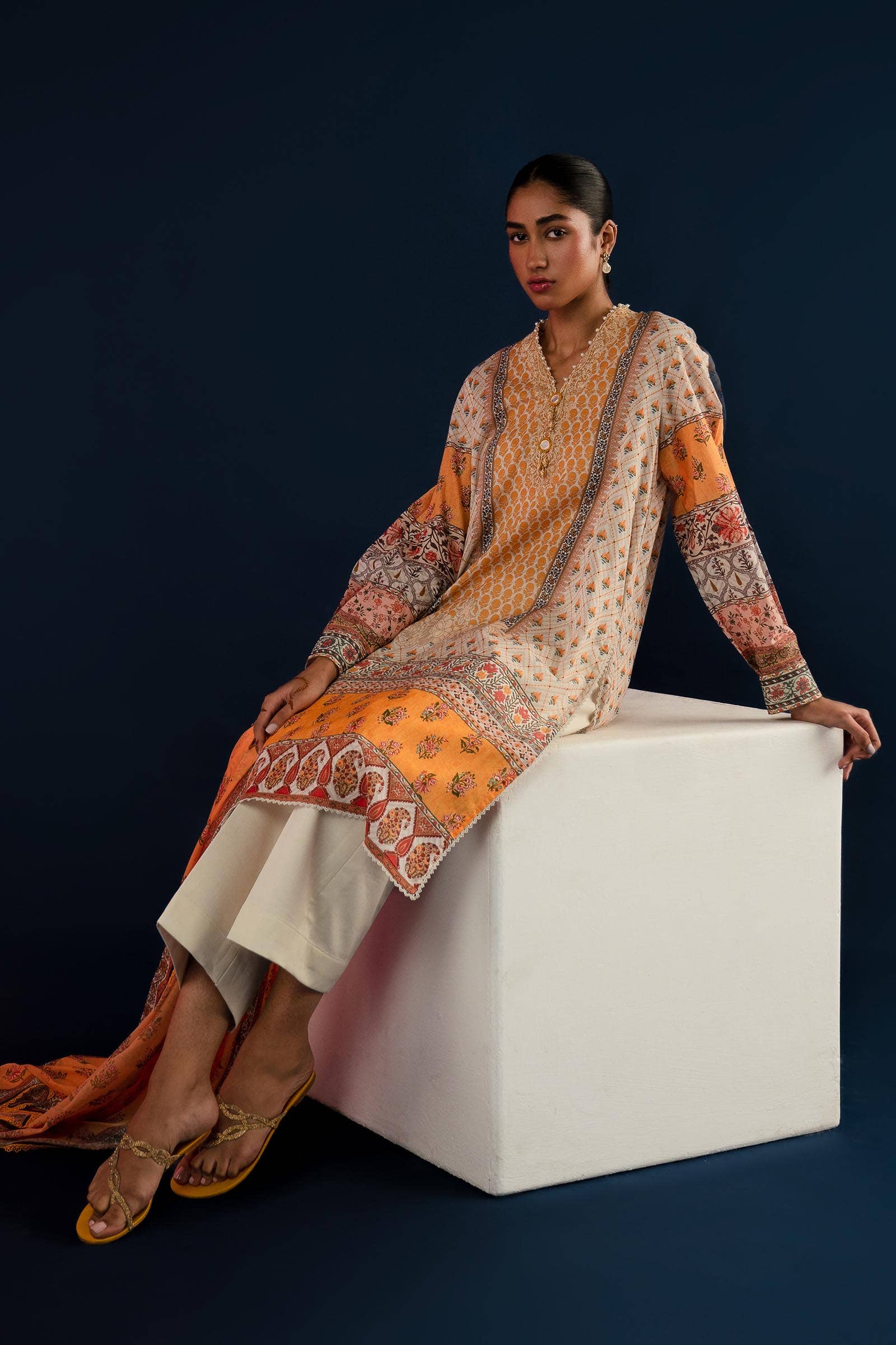 Sana Safinaz | Mahay Summer Lawn 24 | S-11 - House Of Hania