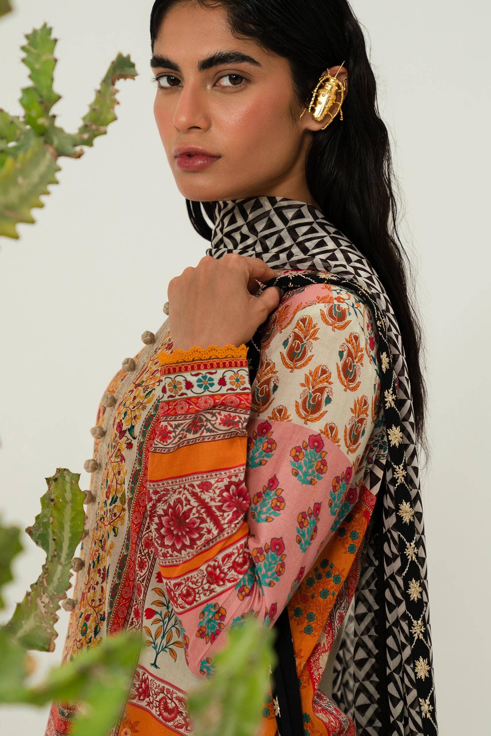 Sana Safinaz | Mahay Summer Lawn 24 | S-25 - House Of Hania