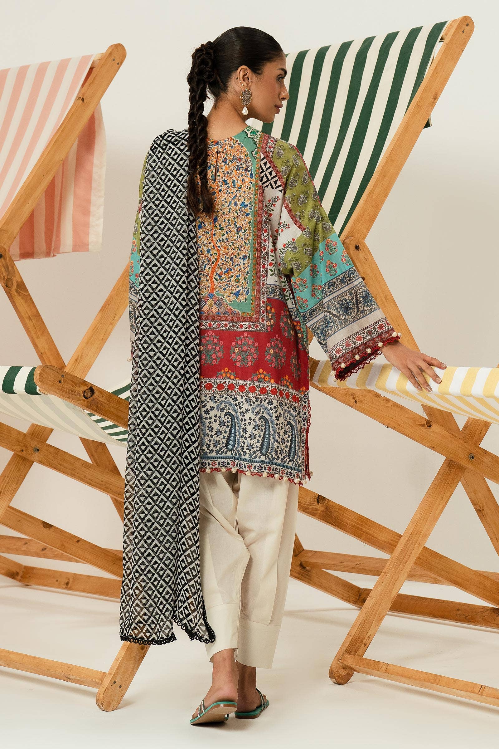 Sana Safinaz | Mahay Summer Lawn 24 | S-26 - House Of Hania