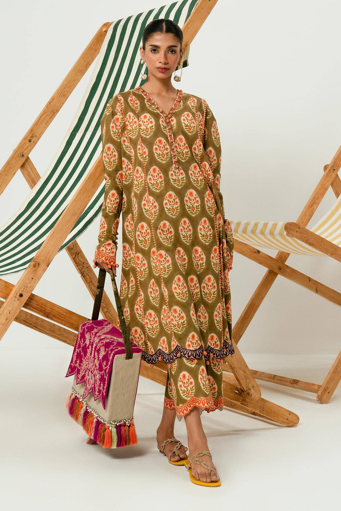 Sana Safinaz | Mahay Summer Lawn 24 | S-28 - House Of Hania