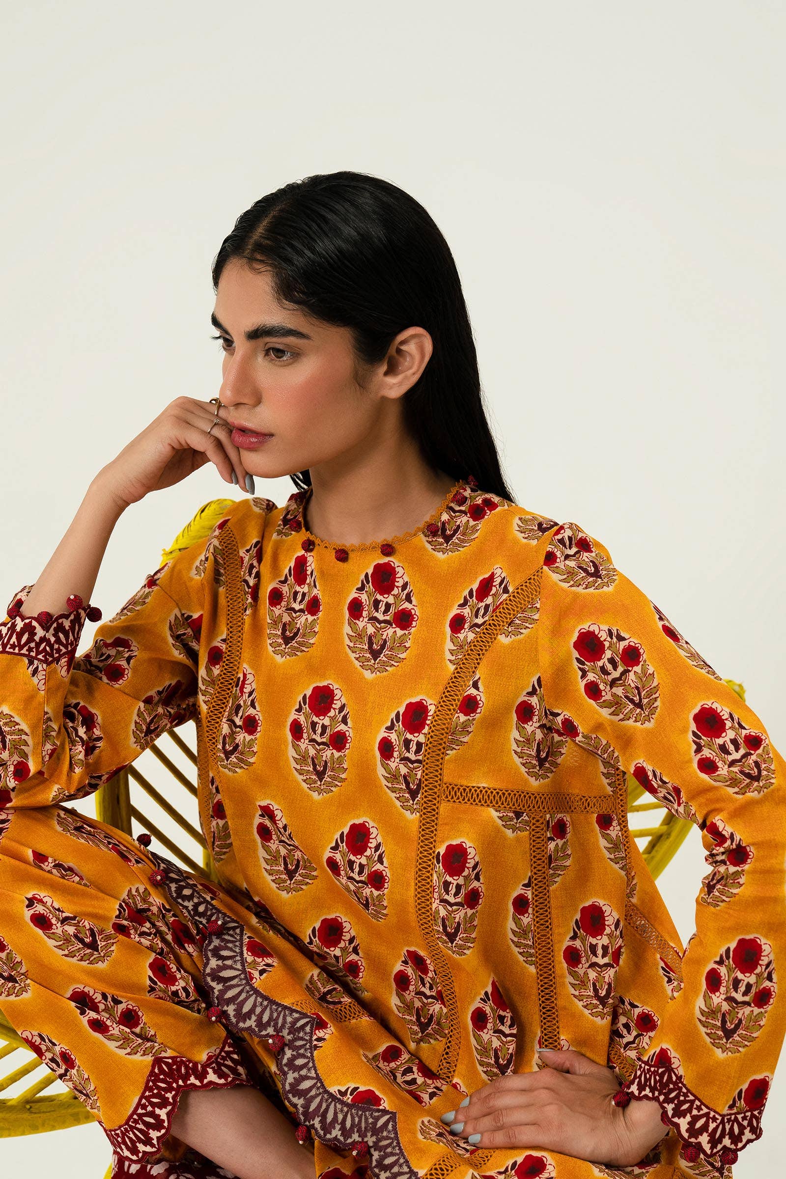 Sana Safinaz | Mahay Summer Lawn 24 | S-29 - House Of Hania