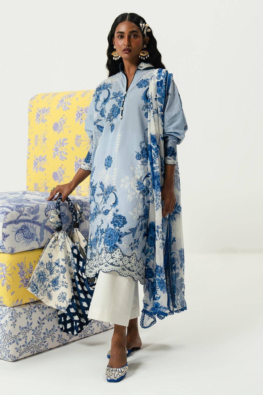 Sana Safinaz | Mahay Summer Lawn 24 | S-31 - House Of Hania